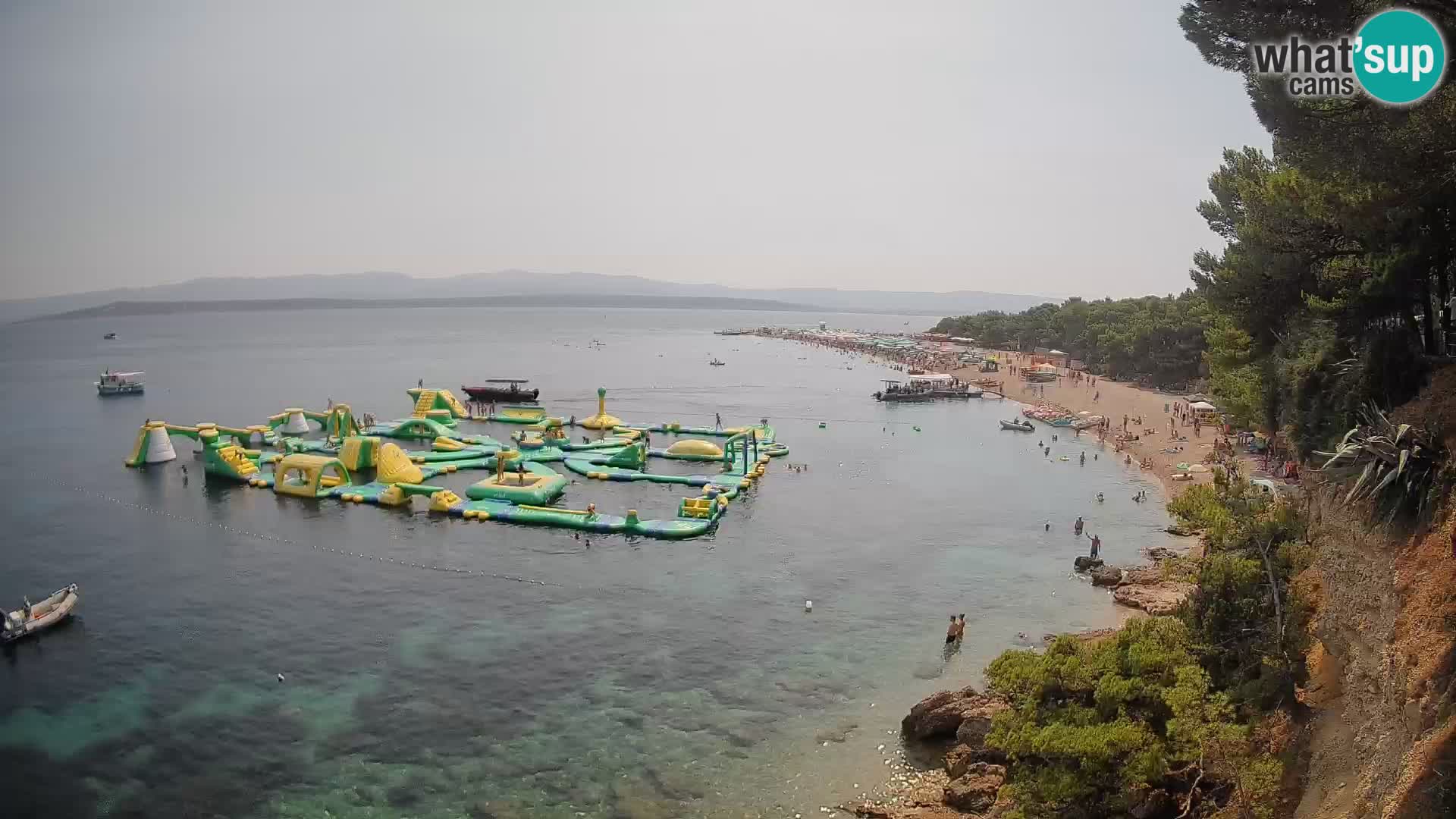 Webcam Bol Zlatni Rat – Live View from Brač Island