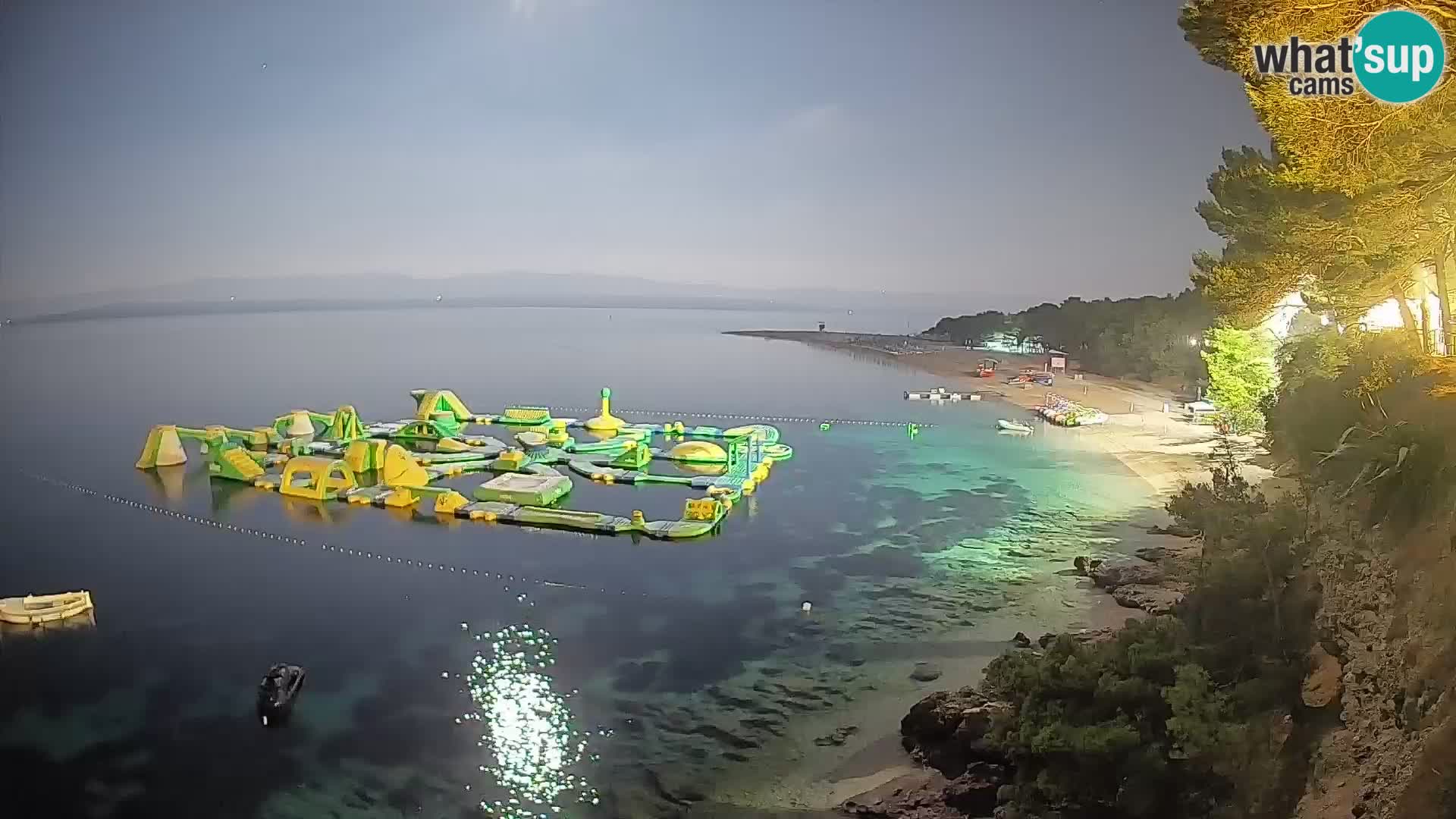 Webcam Bol Zlatni Rat – Vista en vivo desde la isla de Brač