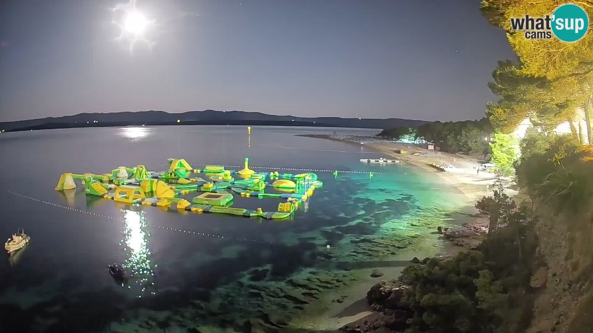 Webcam Bol Zlatni Rat – Vista en vivo desde la isla de Brač