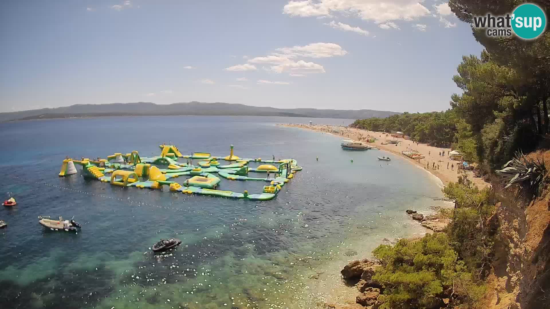 Webcam Bol Zlatni Rat – Live View from Brač Island