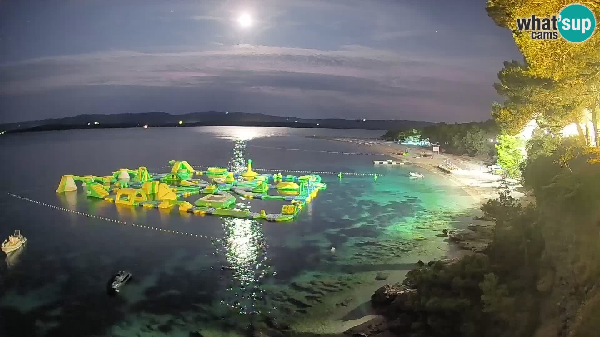 Webcam Bol Zlatni Rat – Vista en vivo desde la isla de Brač