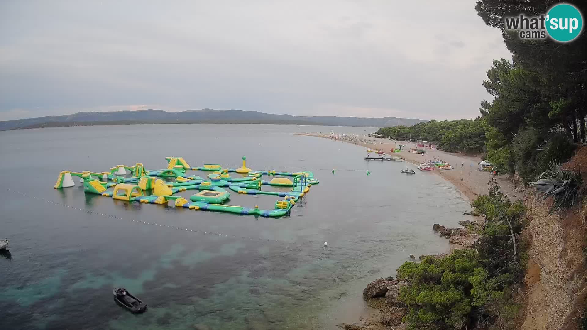 Webcam Bol Zlatni Rat – Vue en direct depuis l’île de Brač