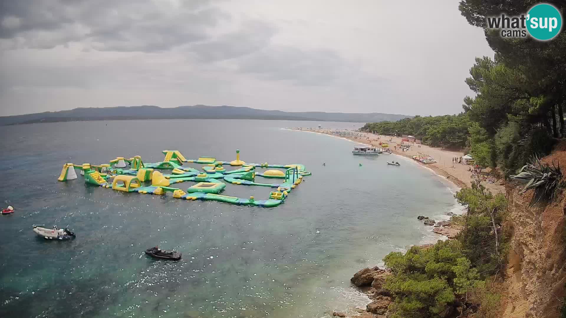 Webcam Bol Zlatni Rat – Vue en direct depuis l’île de Brač