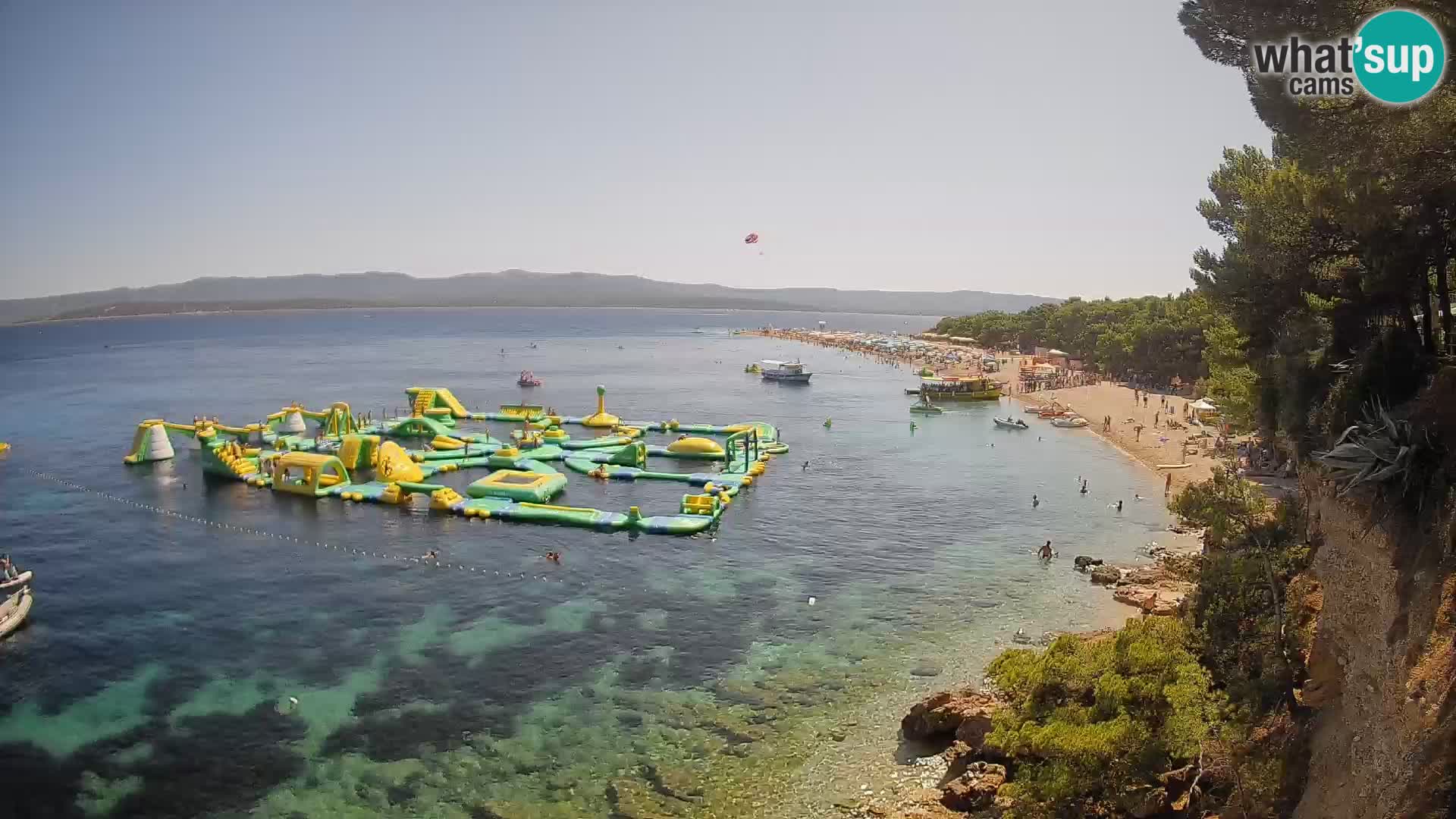 Webcam Bol Zlatni Rat – Live View from Brač Island