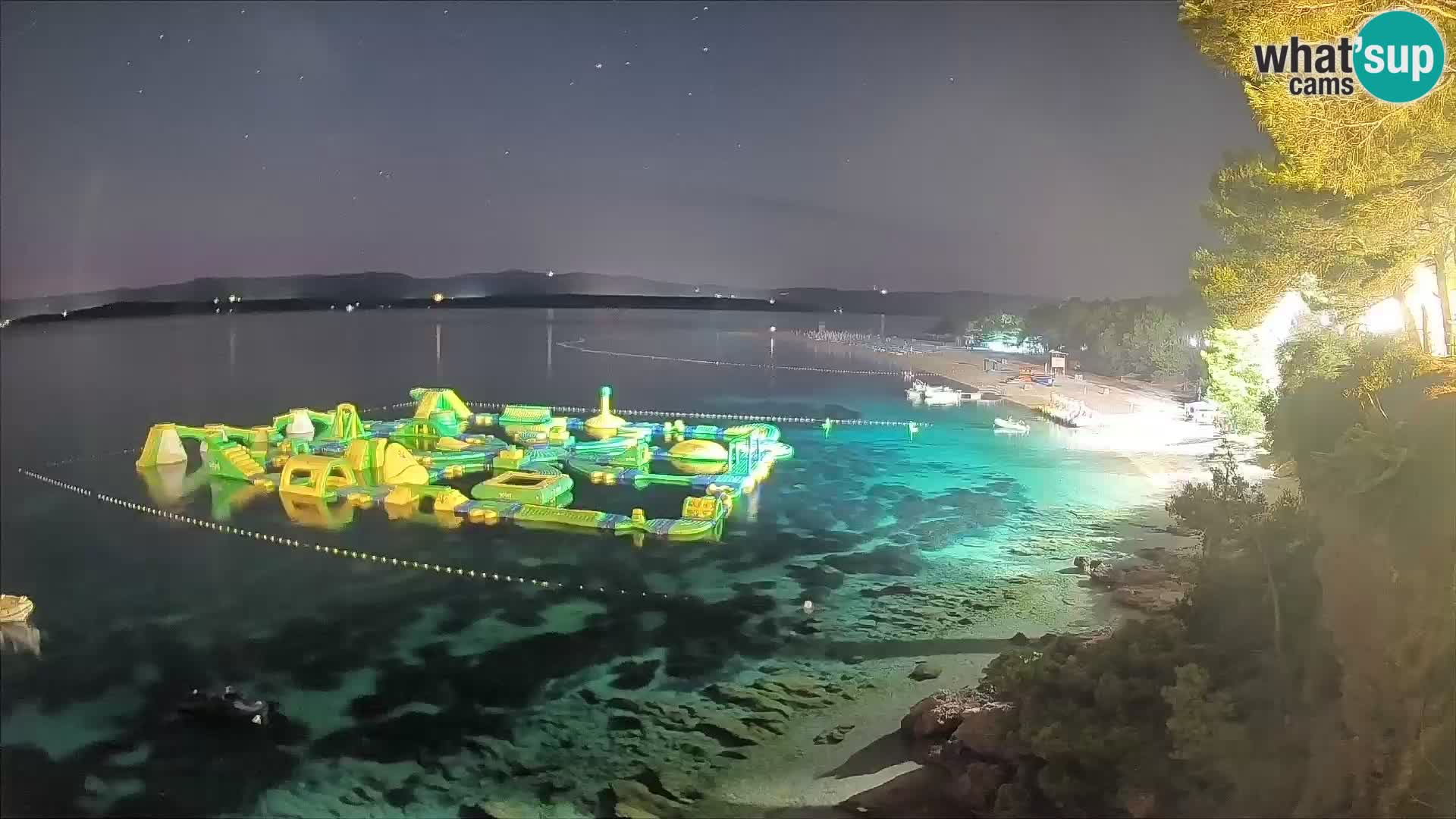 Webcam Bol Zlatni Rat – Vista en vivo desde la isla de Brač