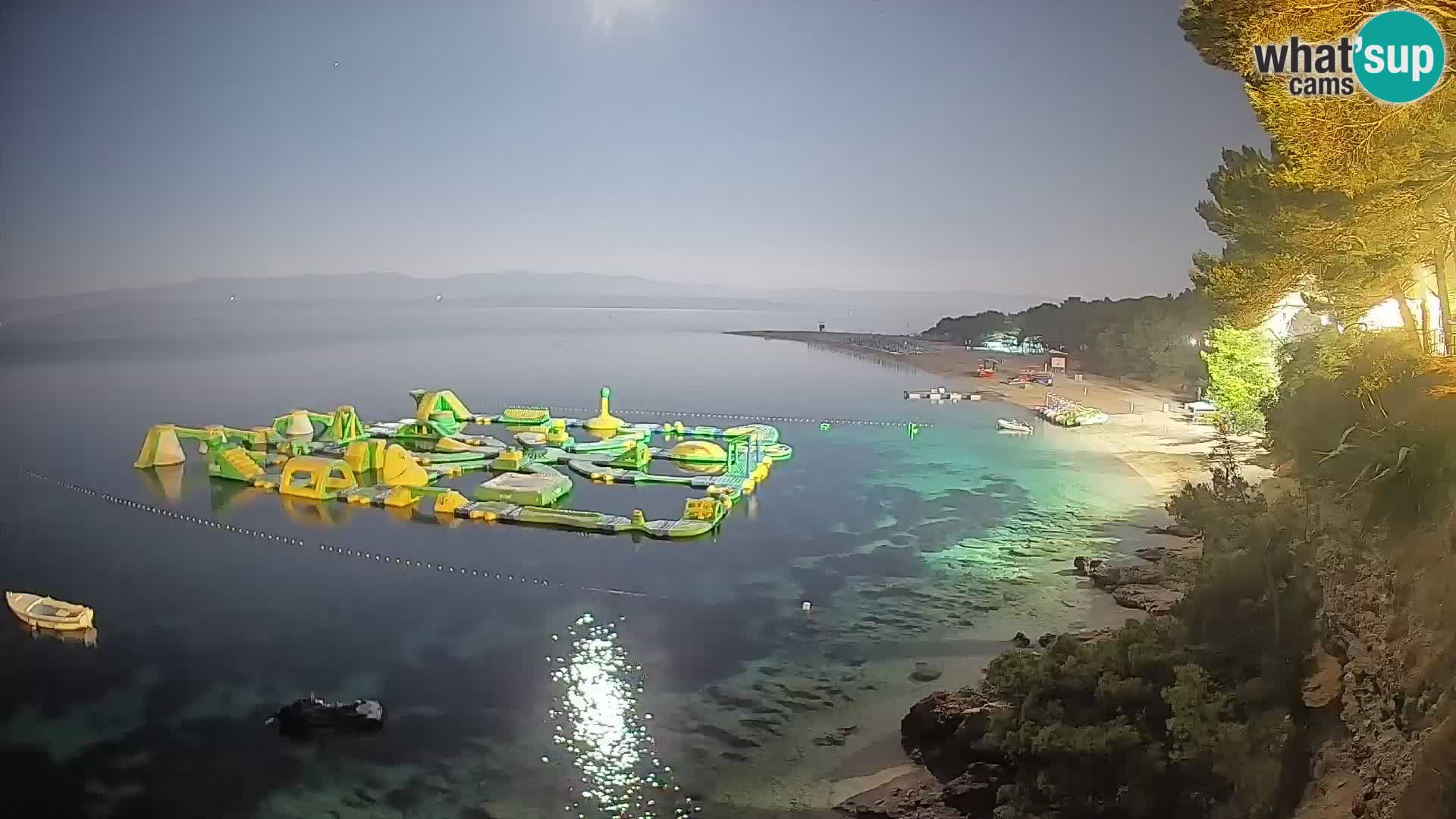 Webcam Bol Zlatni Rat – Vista en vivo desde la isla de Brač