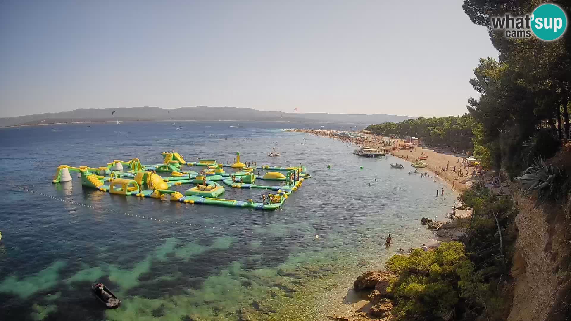 Webcam Bol Zlatni Rat – Vue en direct depuis l’île de Brač