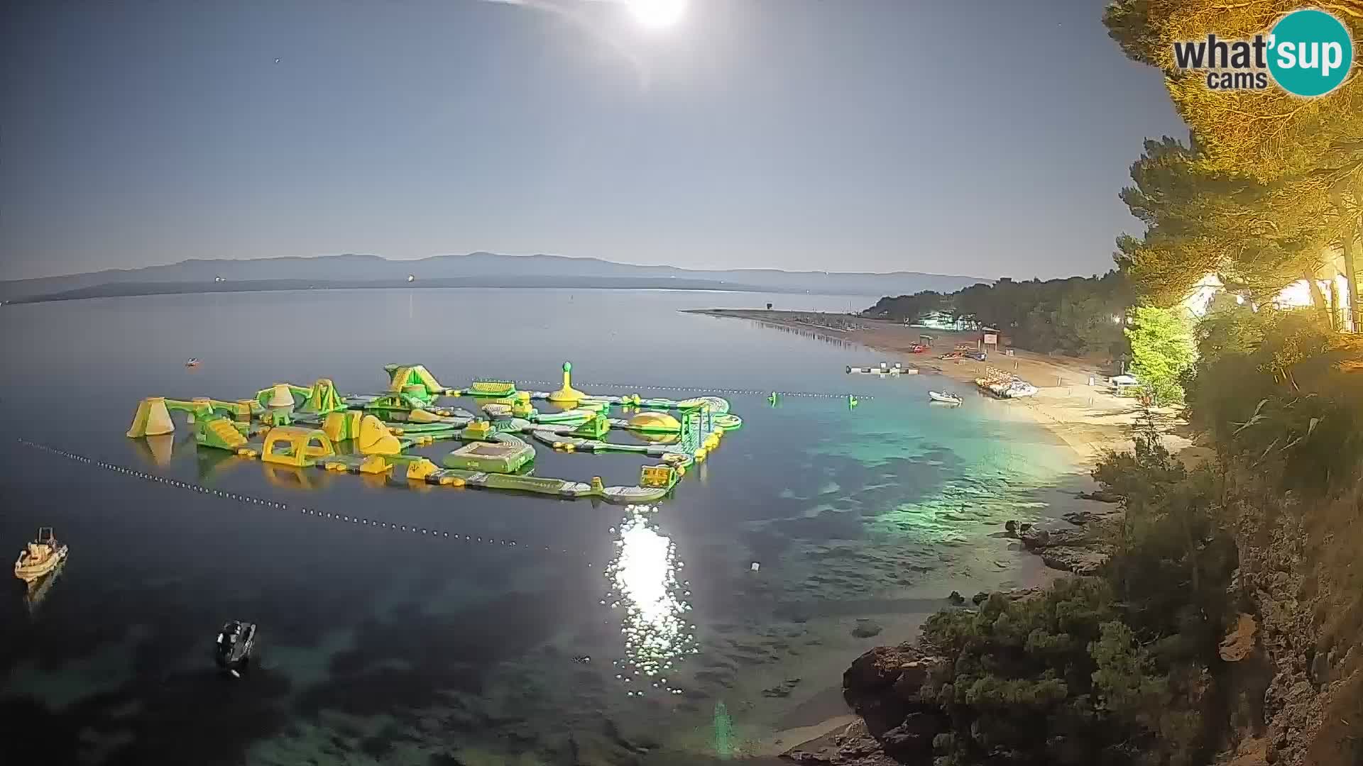 Webcam Bol Zlatni Rat – Vista en vivo desde la isla de Brač