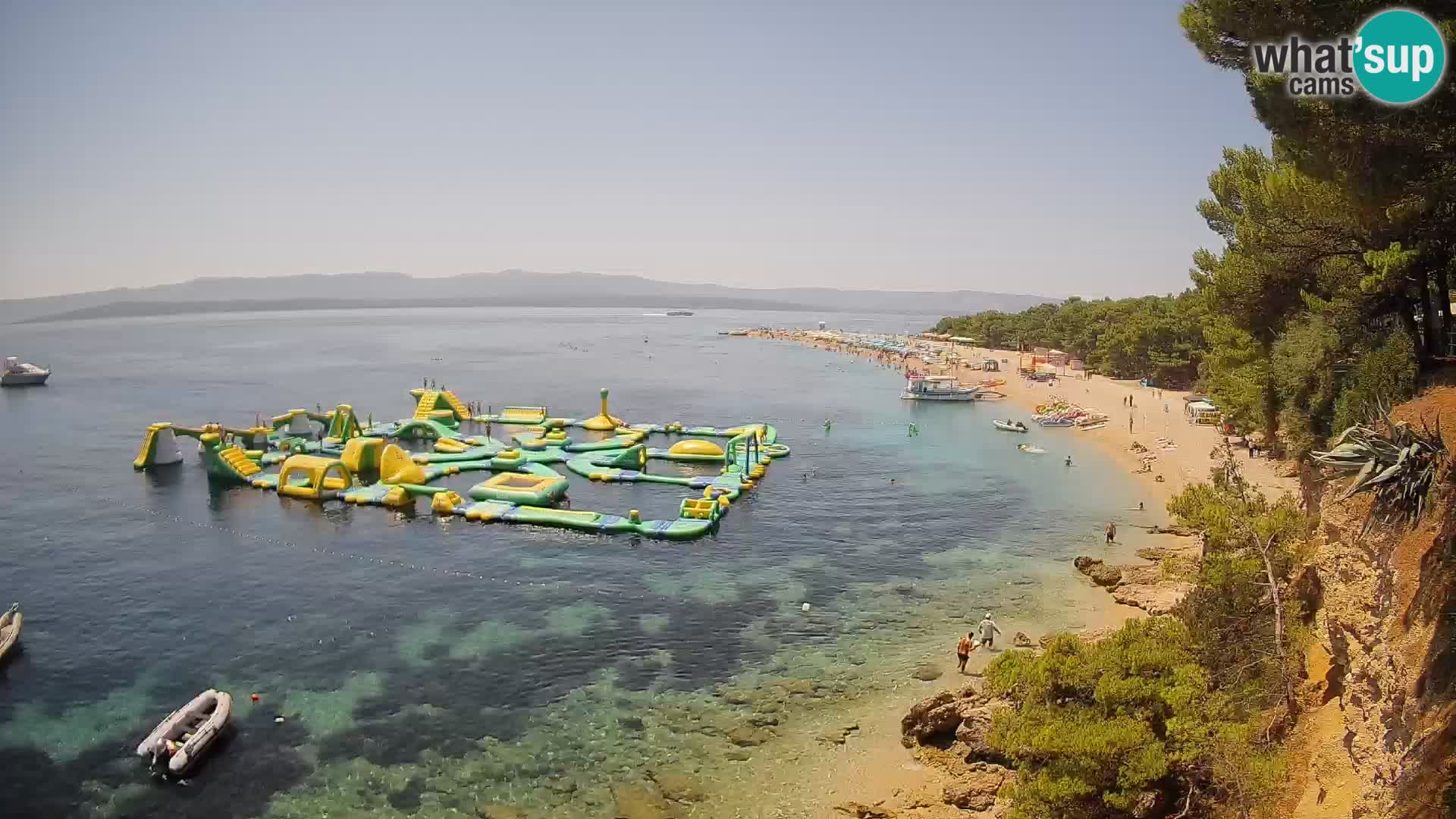 Webcam Bol Zlatni Rat – Vista en vivo desde la isla de Brač