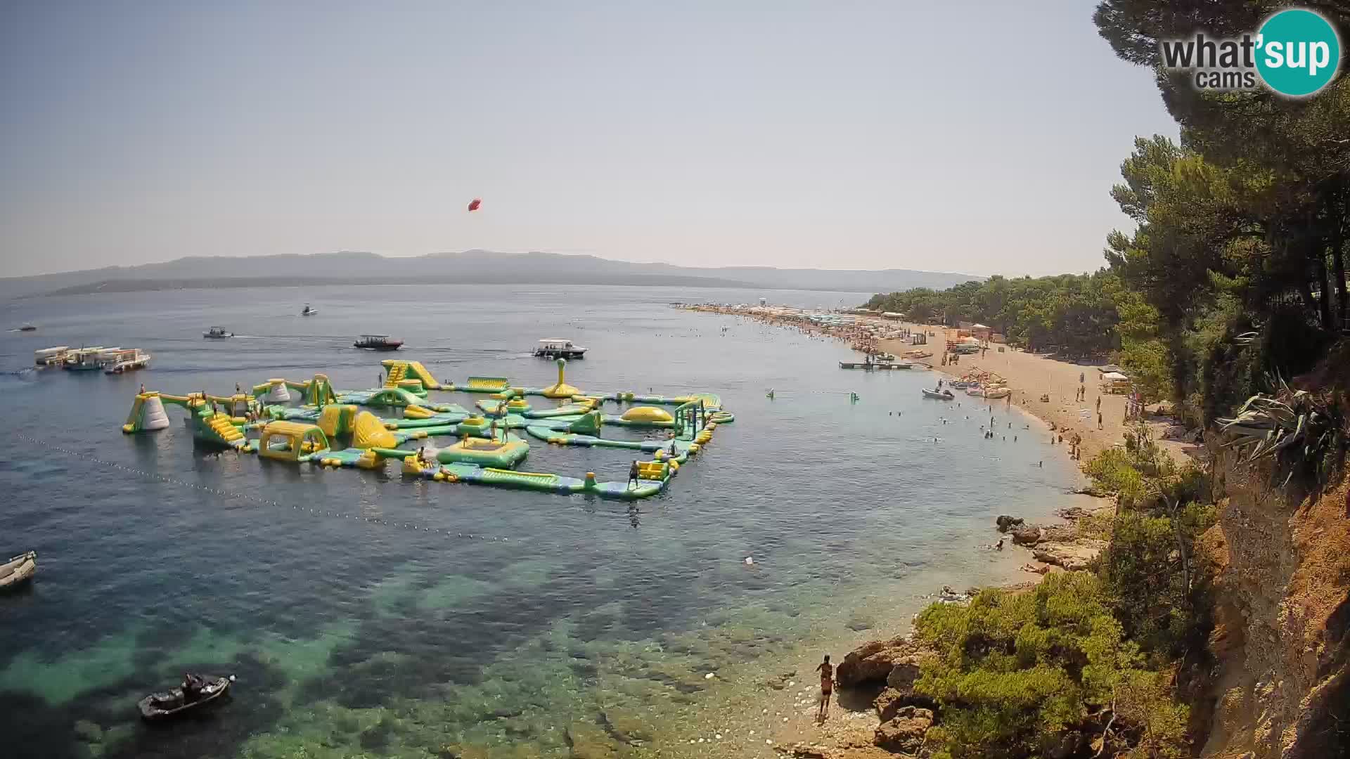 Webcam Bol Zlatni Rat – Vue en direct depuis l’île de Brač