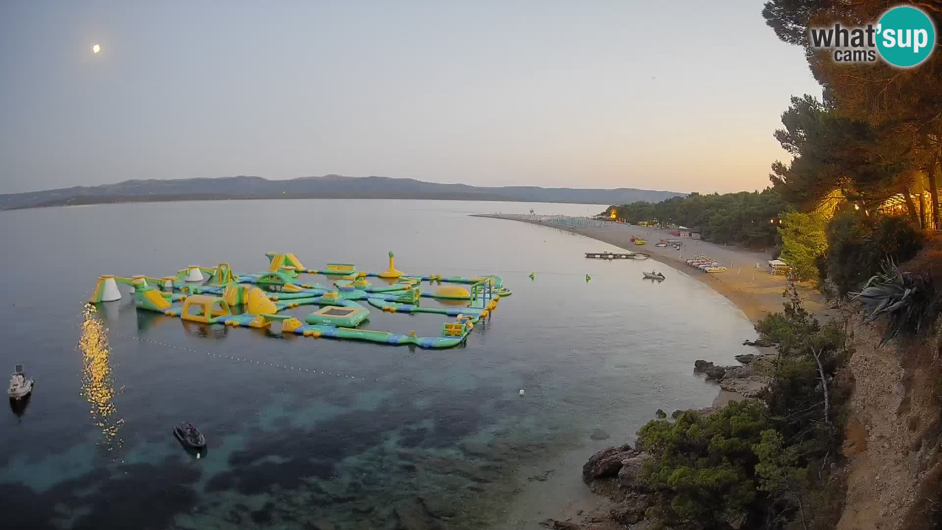Webcam Bol Zlatni Rat – Vista en vivo desde la isla de Brač