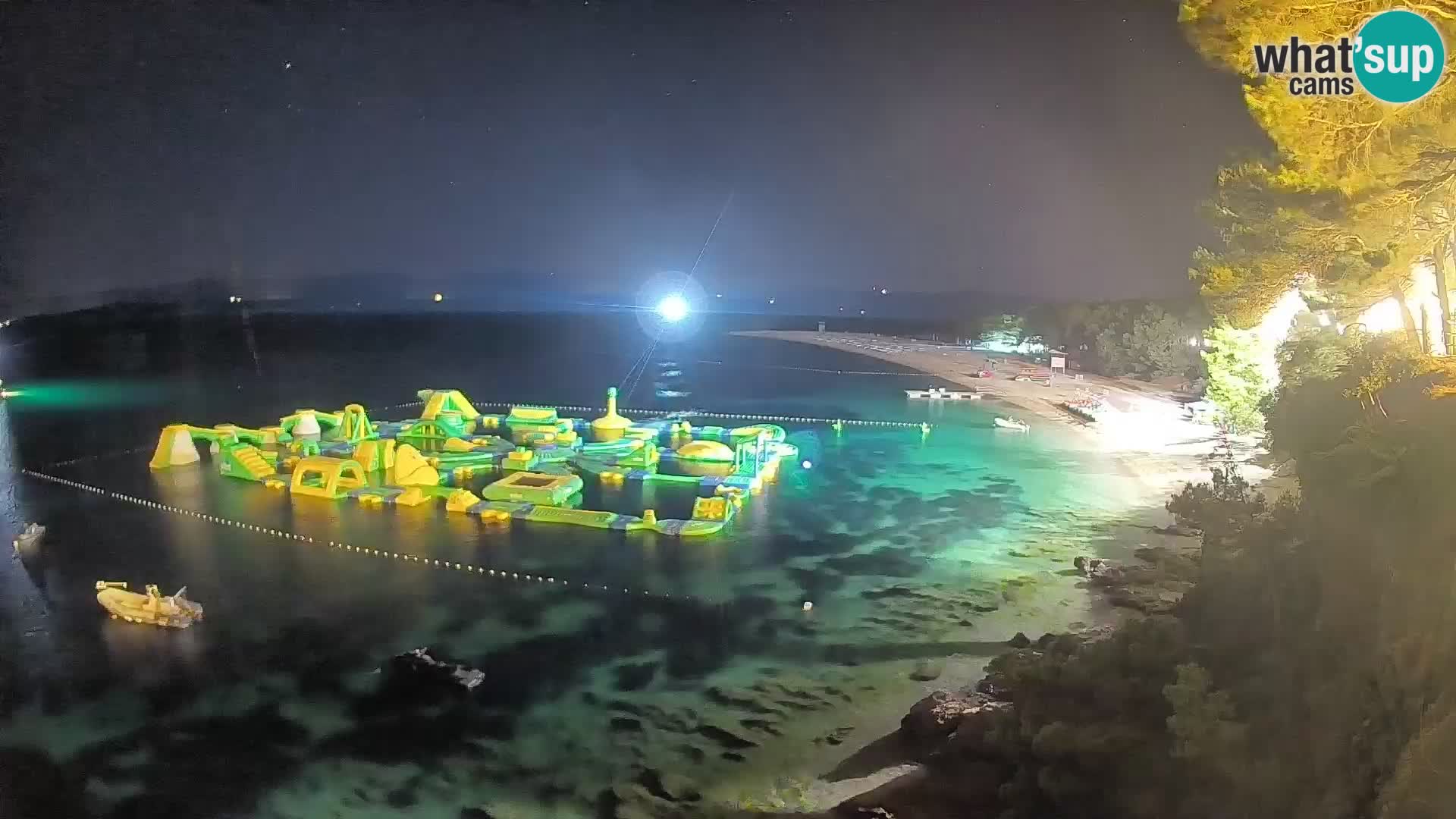 Webcam Bol Zlatni Rat – Vue en direct depuis l’île de Brač