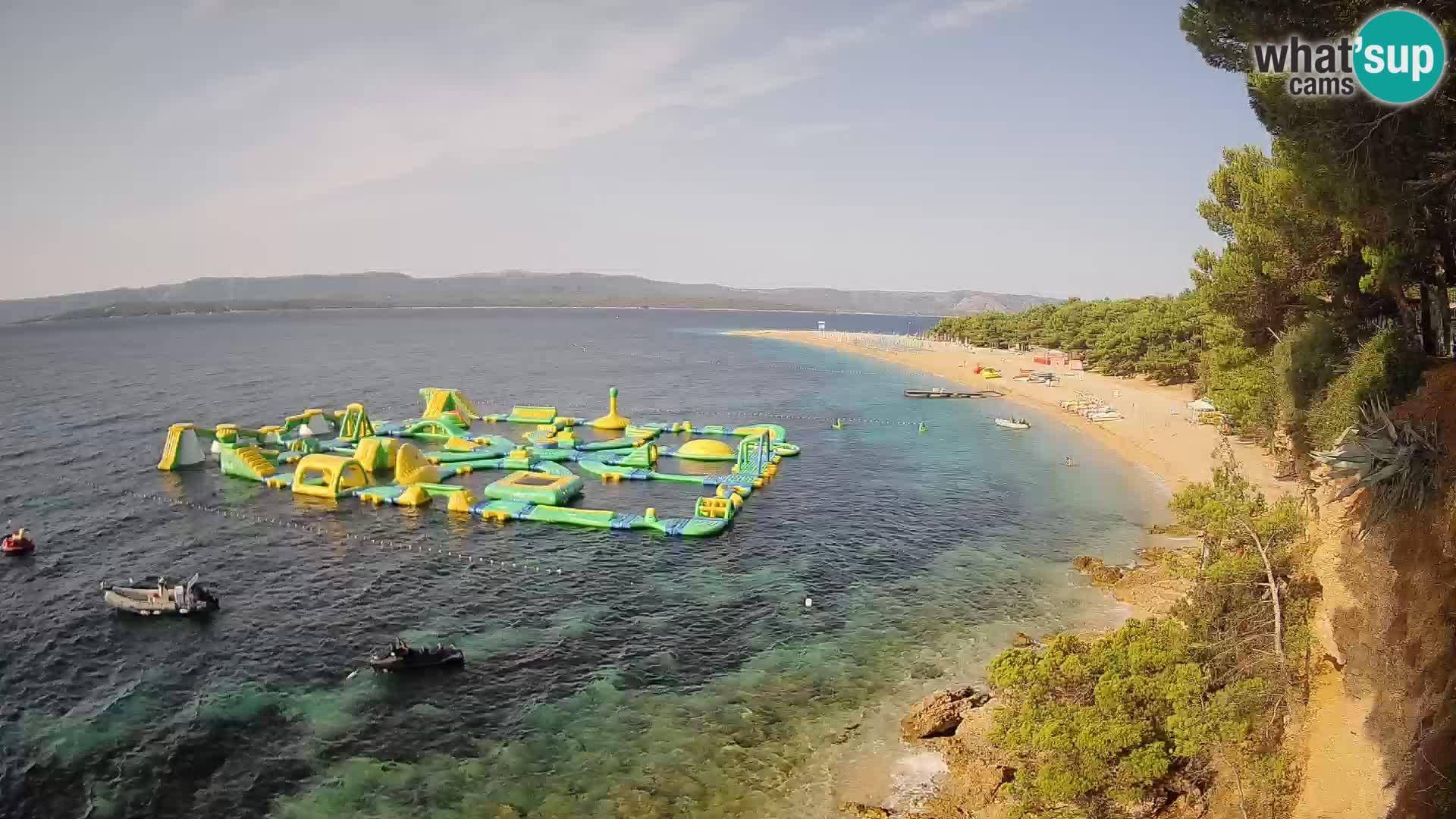 Webcam Bol Zlatni Rat – Vue en direct depuis l’île de Brač