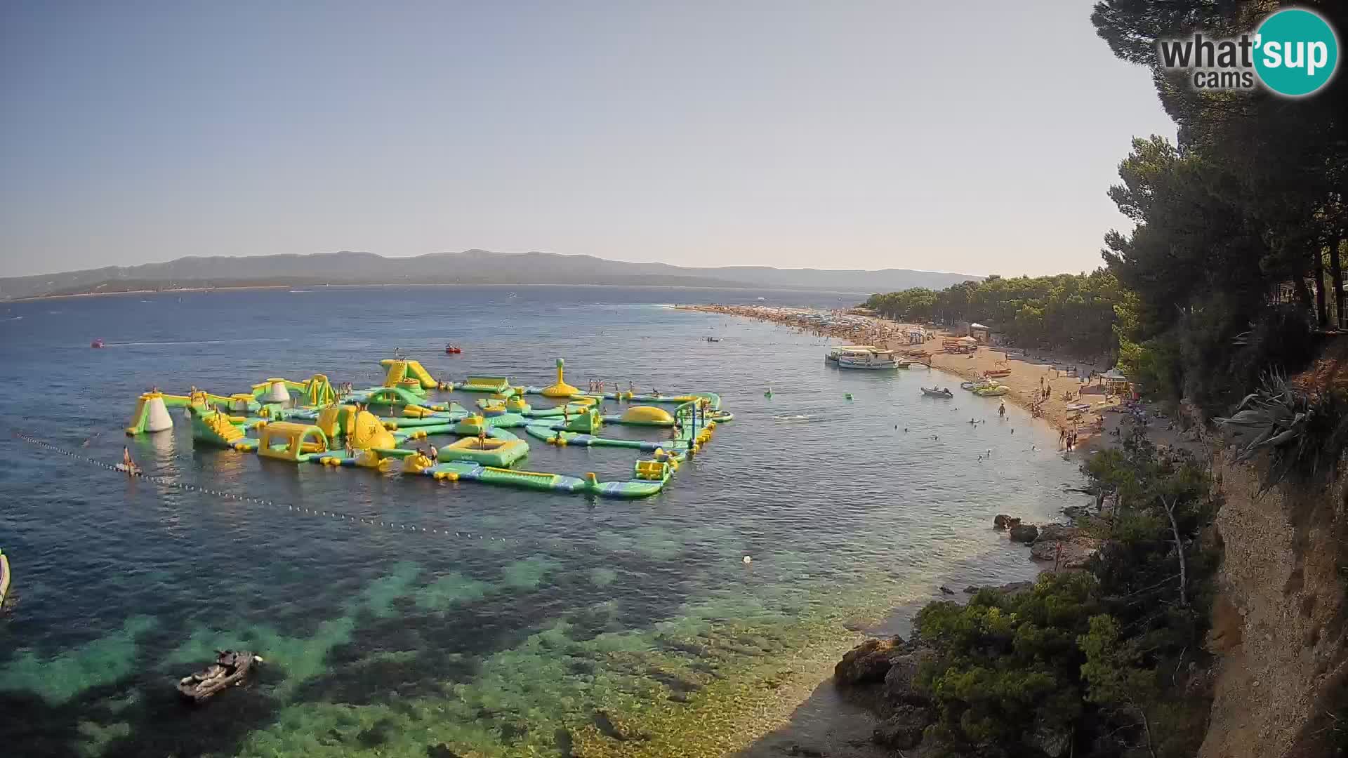 Webcam Bol Zlatni Rat – Vue en direct depuis l’île de Brač
