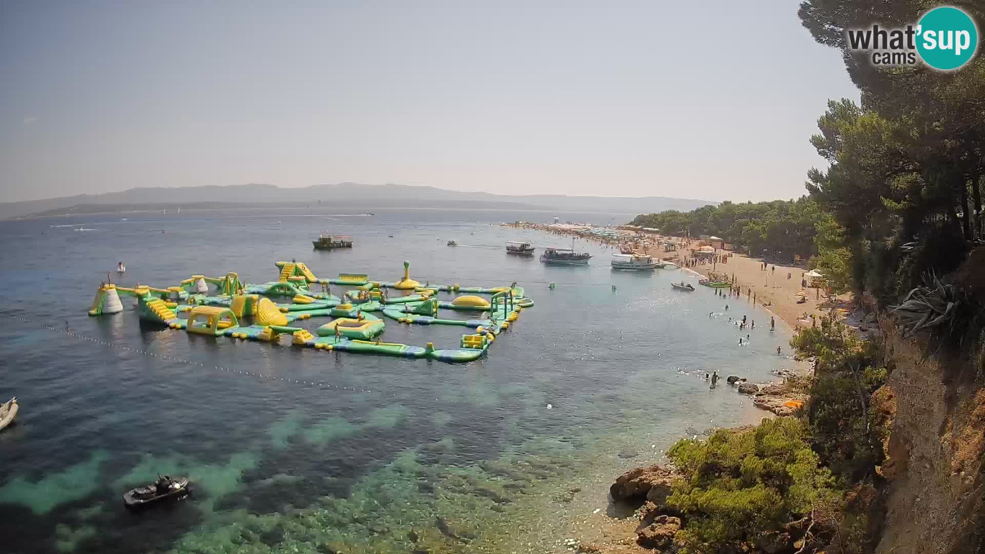 Webcam Bol Zlatni Rat – Vue en direct depuis l’île de Brač