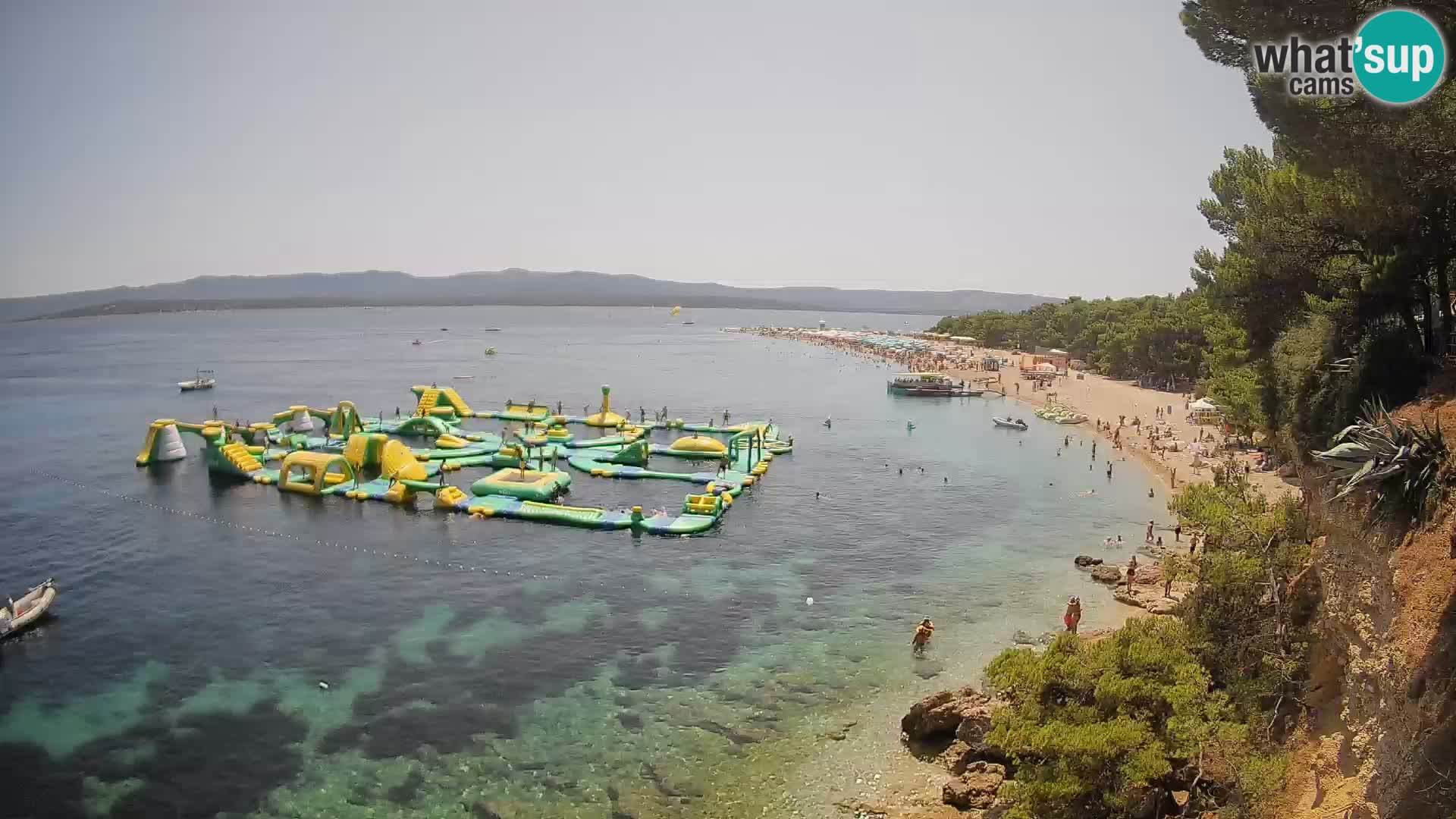 Webcam Bol Zlatni Rat – Vue en direct depuis l’île de Brač