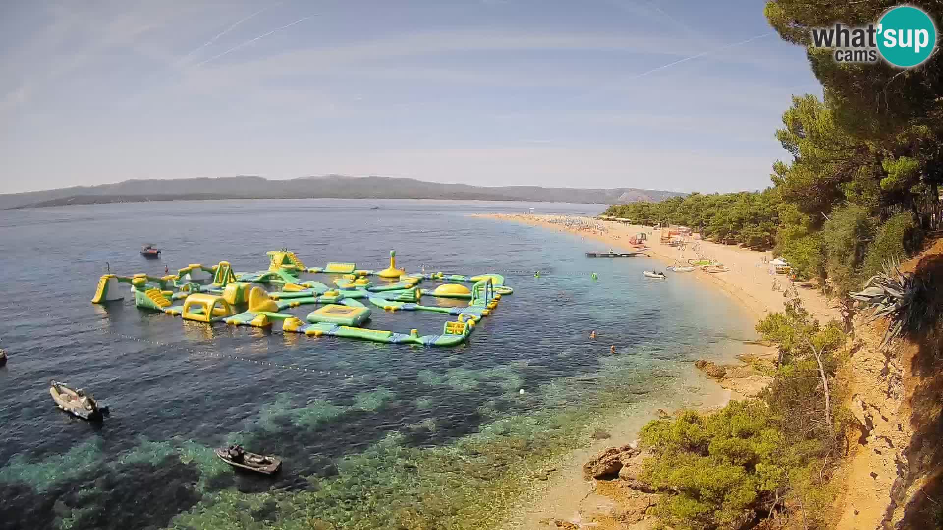 Webcam Bol Zlatni Rat – Vue en direct depuis l’île de Brač