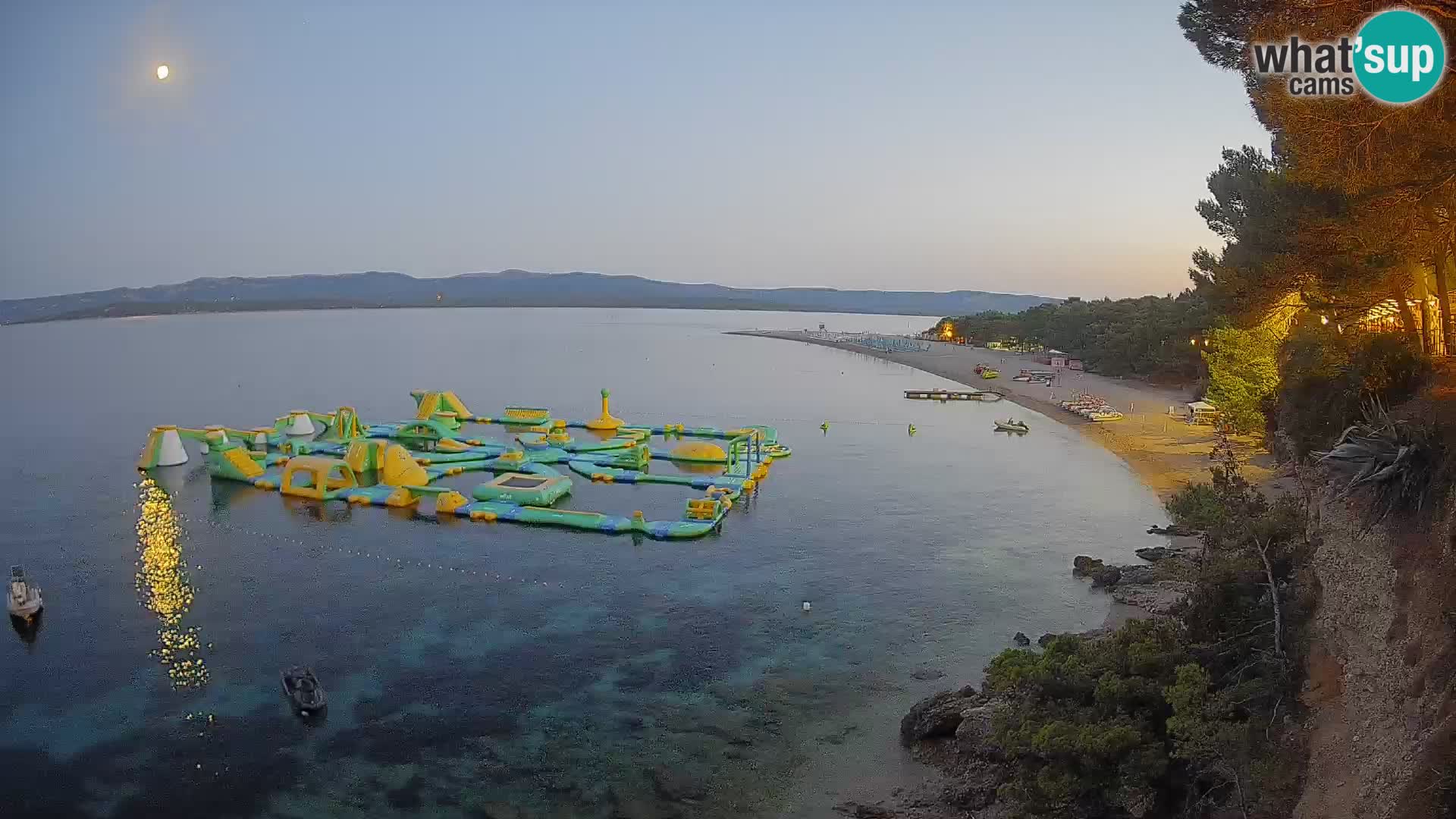 Webcam Bol Zlatni Rat – Vista en vivo desde la isla de Brač