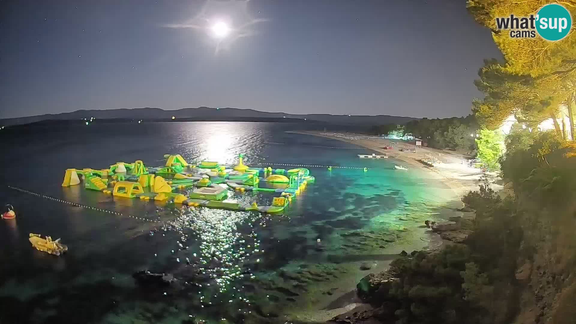 Webcam Bol Zlatni Rat – Vue en direct depuis l’île de Brač