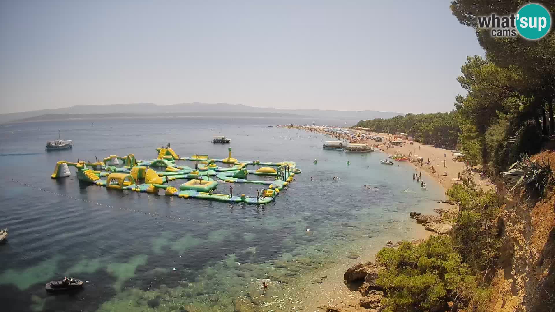 Webcam Bol Zlatni Rat – Vue en direct depuis l’île de Brač