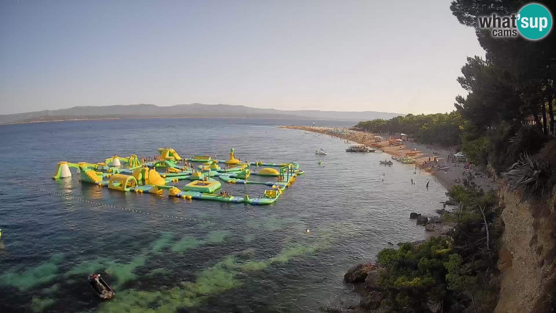 Webcam Zlatni Rat Bol – Liveblick vom berühmten Strand auf Brač