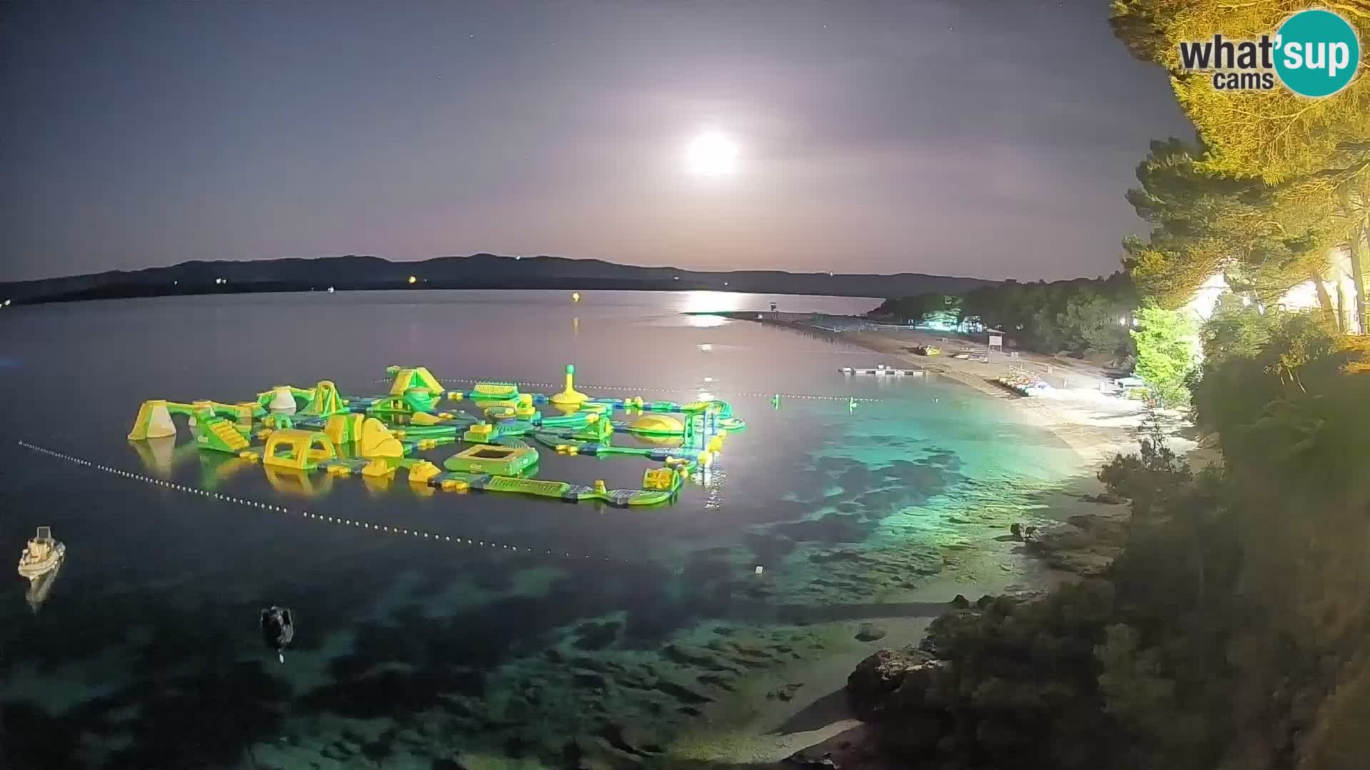 Webcam Zlatni Rat Bol – Liveblick vom berühmten Strand auf Brač