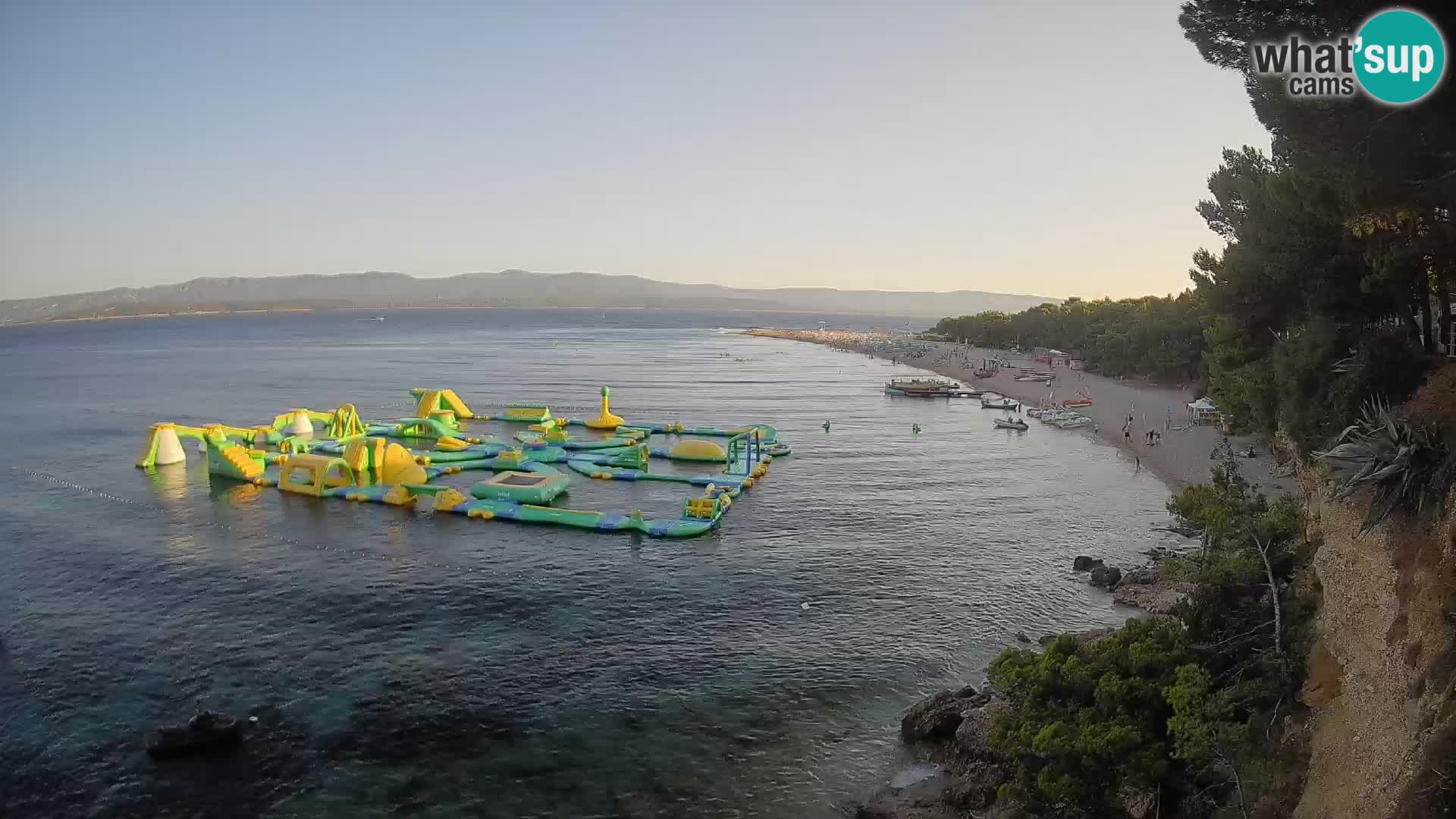 Webcam Bol Zlatni Rat – Vista en vivo desde la isla de Brač