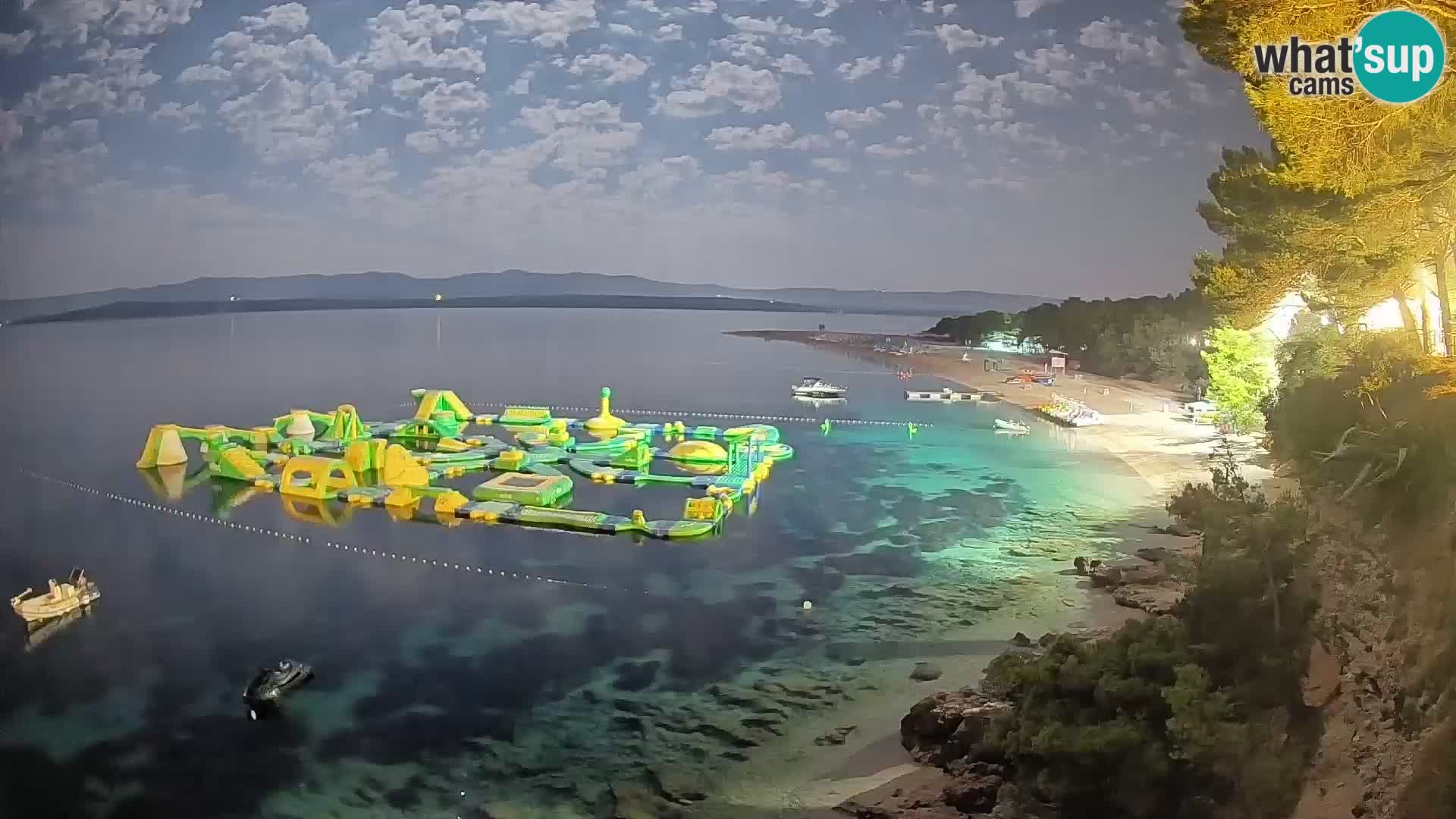 Webcam Zlatni Rat Bol – Liveblick vom berühmten Strand auf Brač