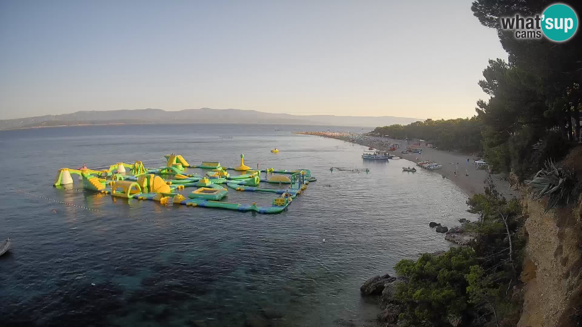 Spletna kamera Bol Zlatni Rat – Pogled v živo z otoka Brač