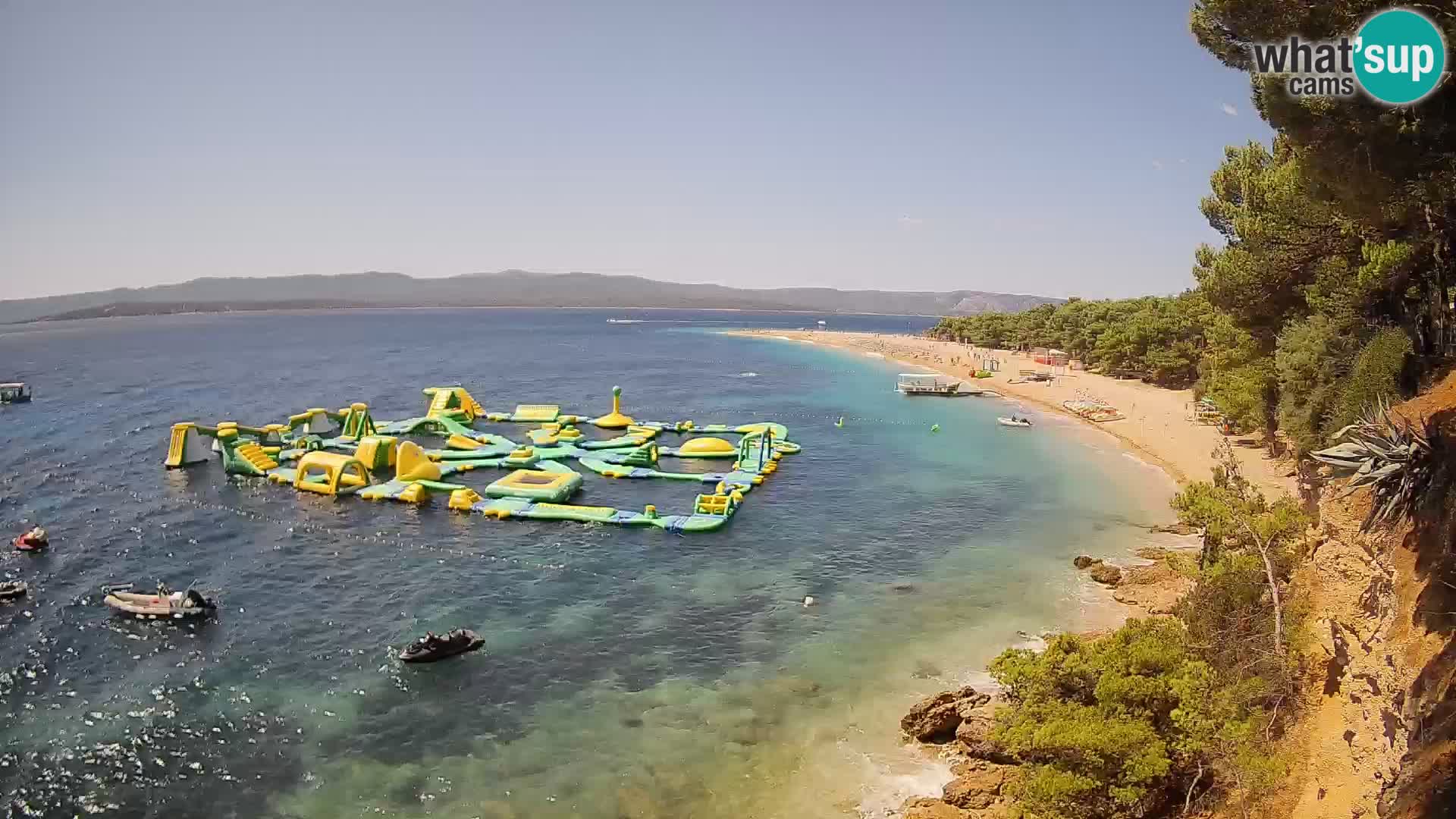 Webcam Bol Zlatni Rat – Vue en direct depuis l’île de Brač