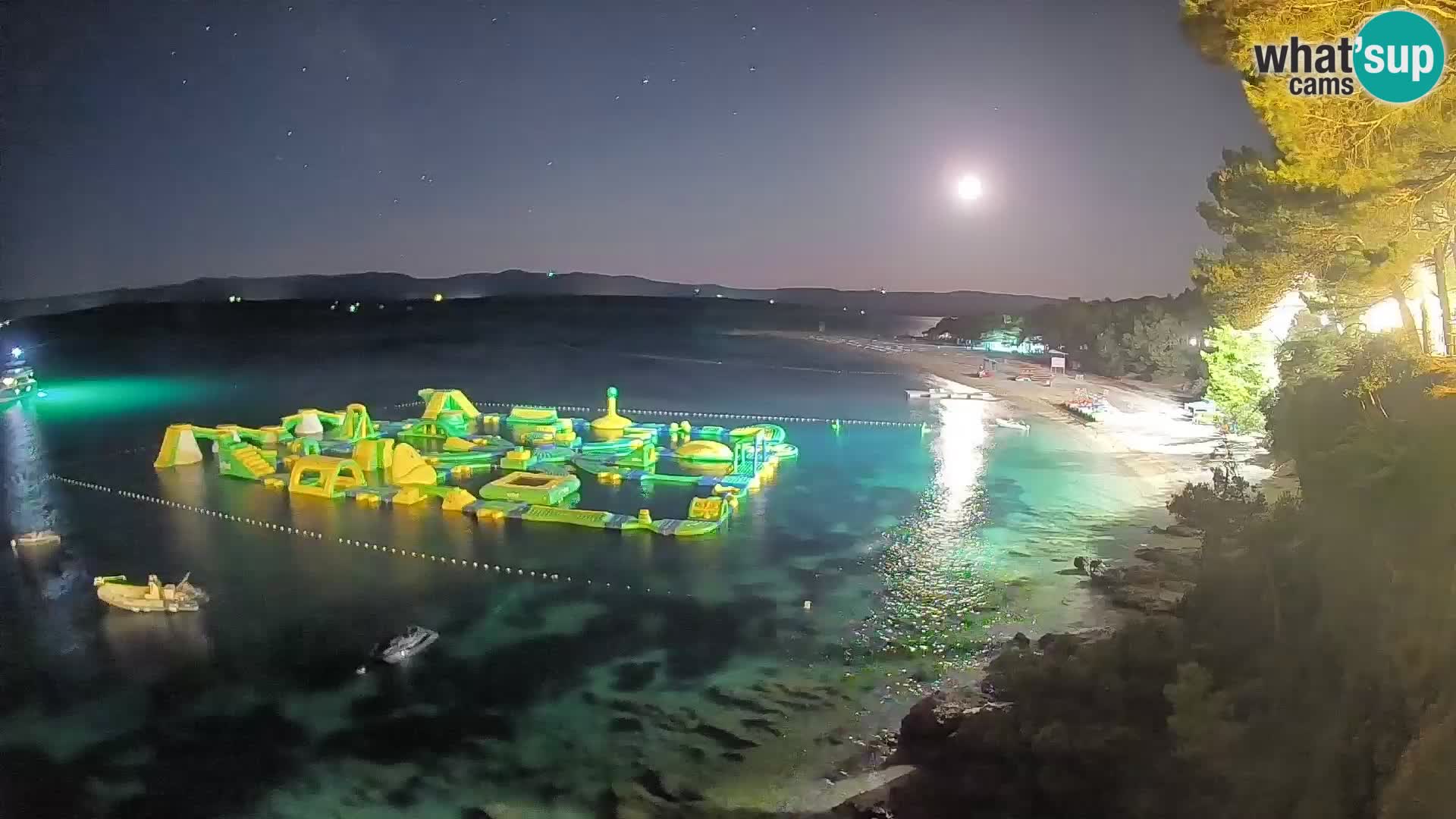 Webcam Bol Zlatni Rat – Vista en vivo desde la isla de Brač