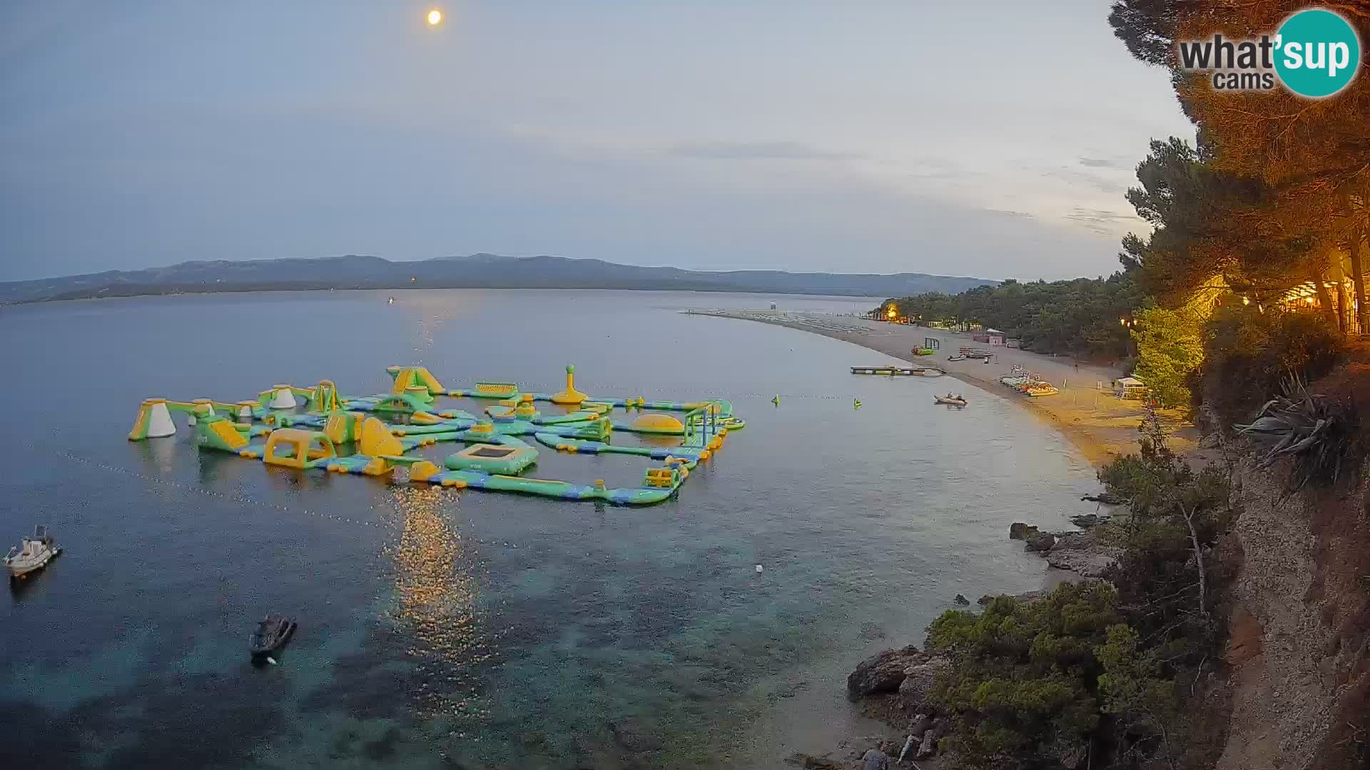 Webcam Bol Zlatni Rat – Vue en direct depuis l’île de Brač