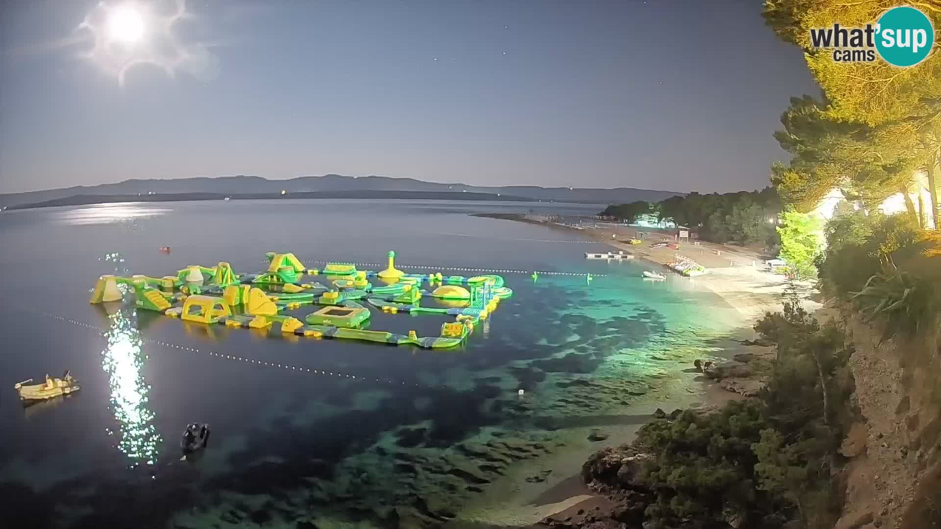 Webcam Bol Zlatni Rat – Vue en direct depuis l’île de Brač