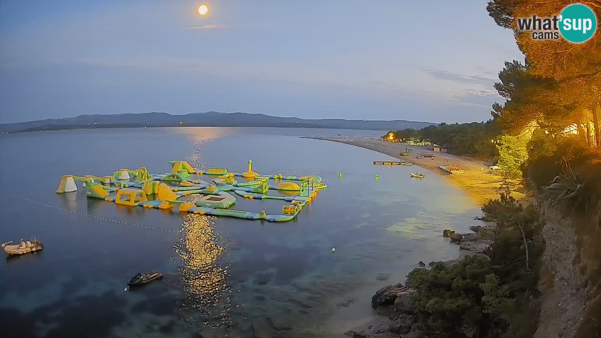 Webcam Bol Zlatni Rat – Vista en vivo desde la isla de Brač