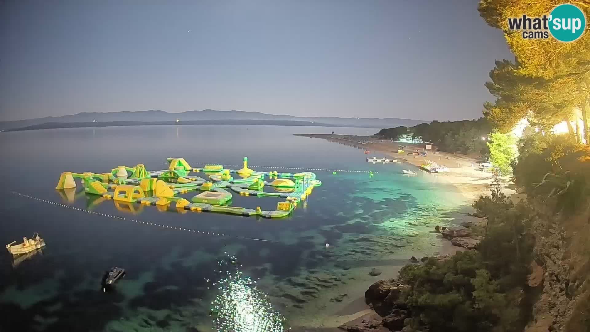 Webcam Zlatni Rat Bol – Liveblick vom berühmten Strand auf Brač
