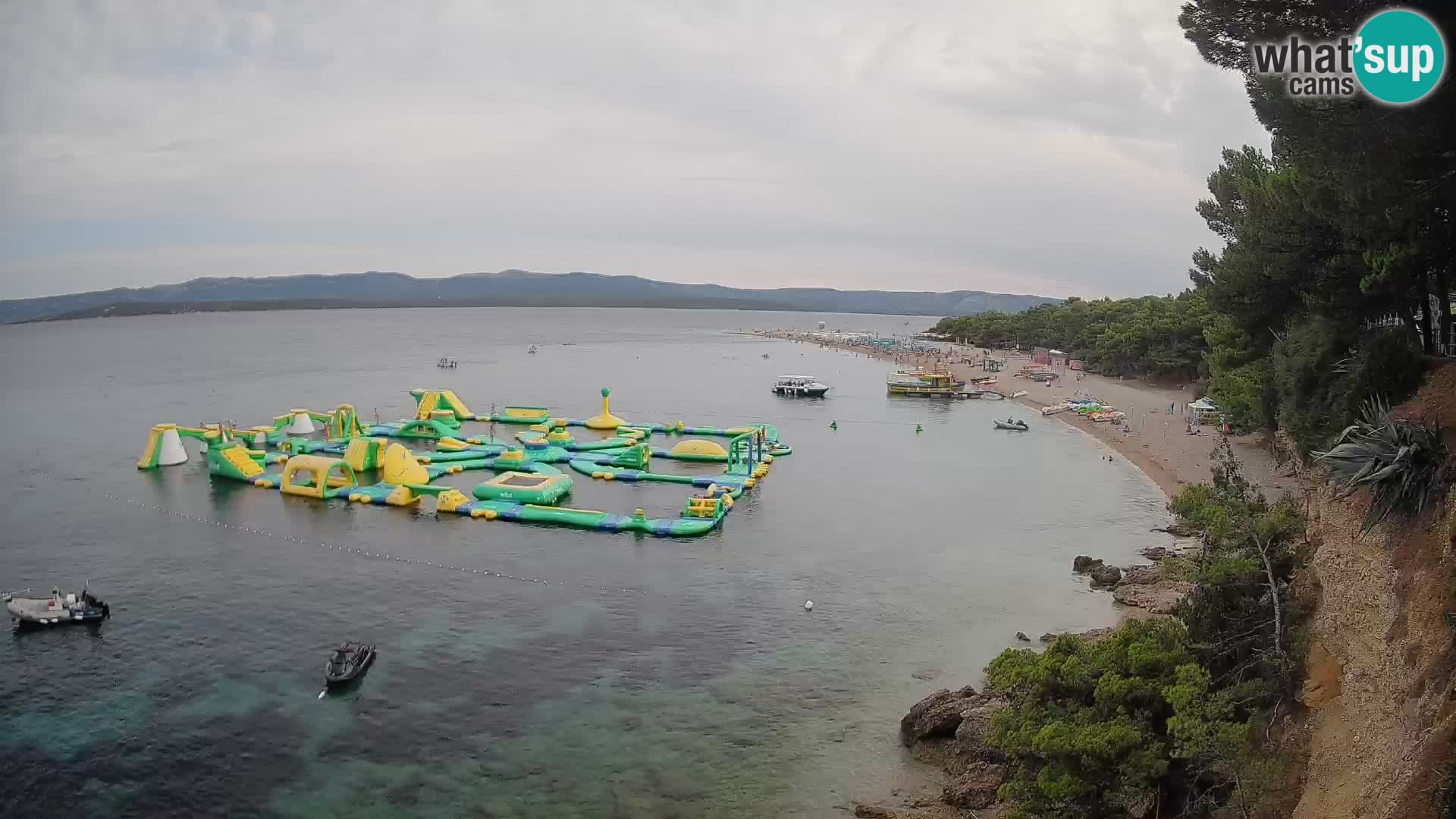 Webcam Bol Zlatni Rat – Vue en direct depuis l’île de Brač