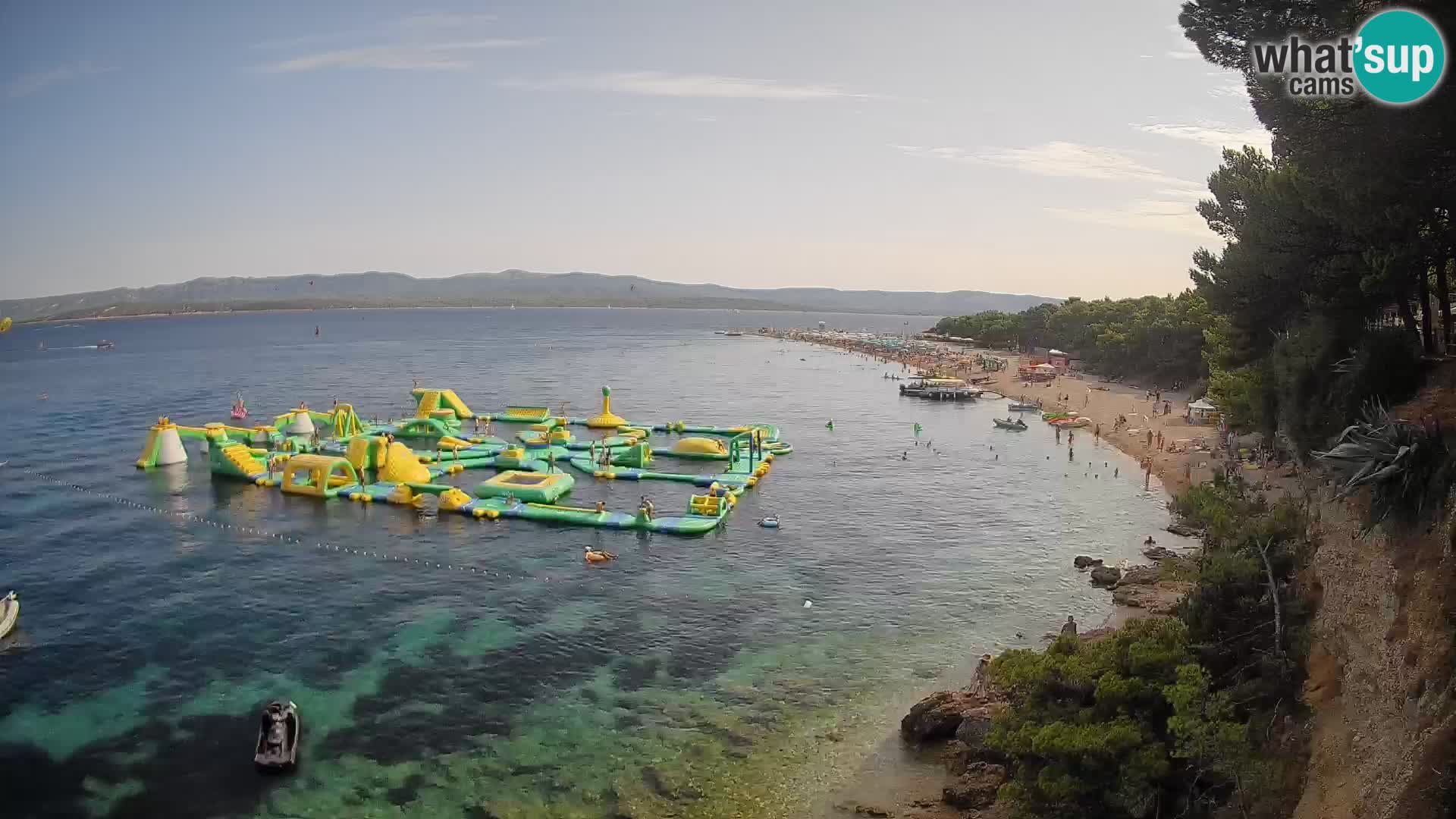 Webcam Bol Zlatni Rat – Vista en vivo desde la isla de Brač