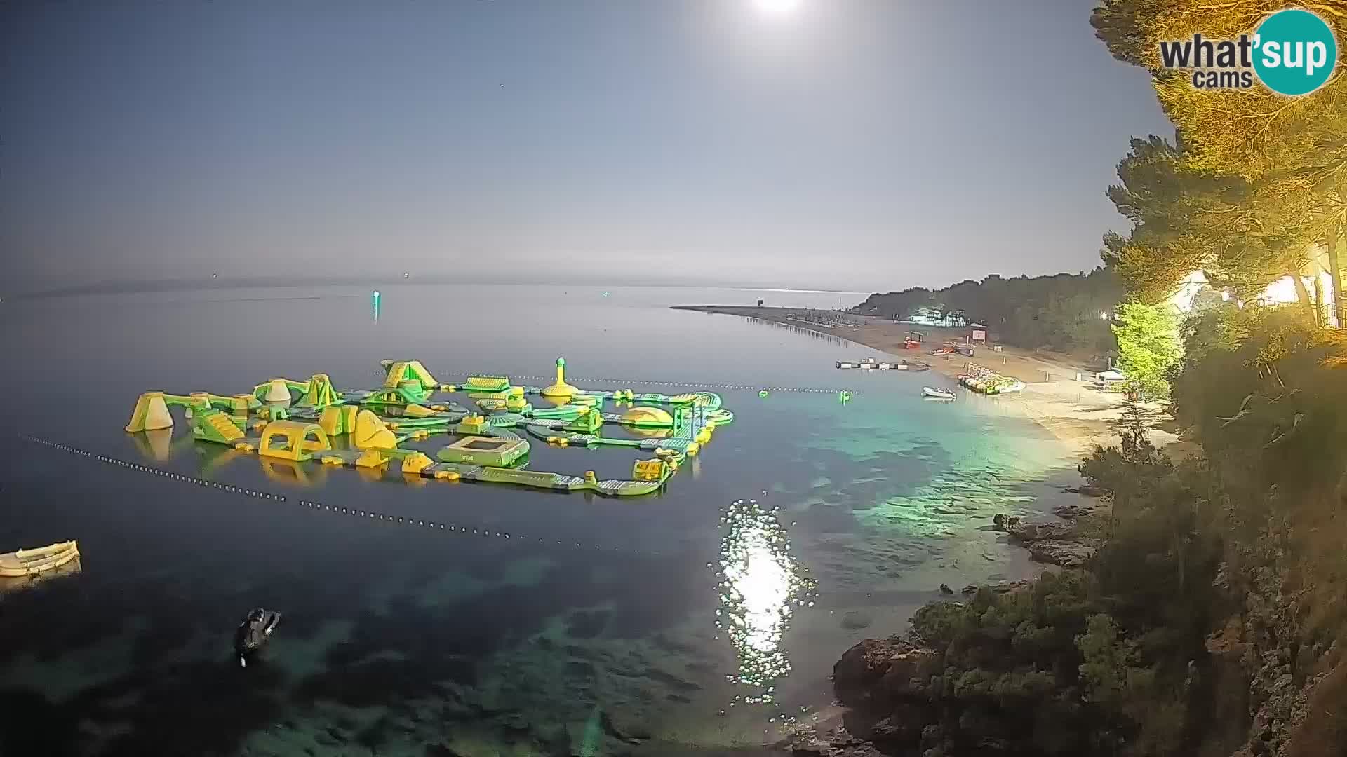 Webcam Bol Zlatni Rat – Vista en vivo desde la isla de Brač