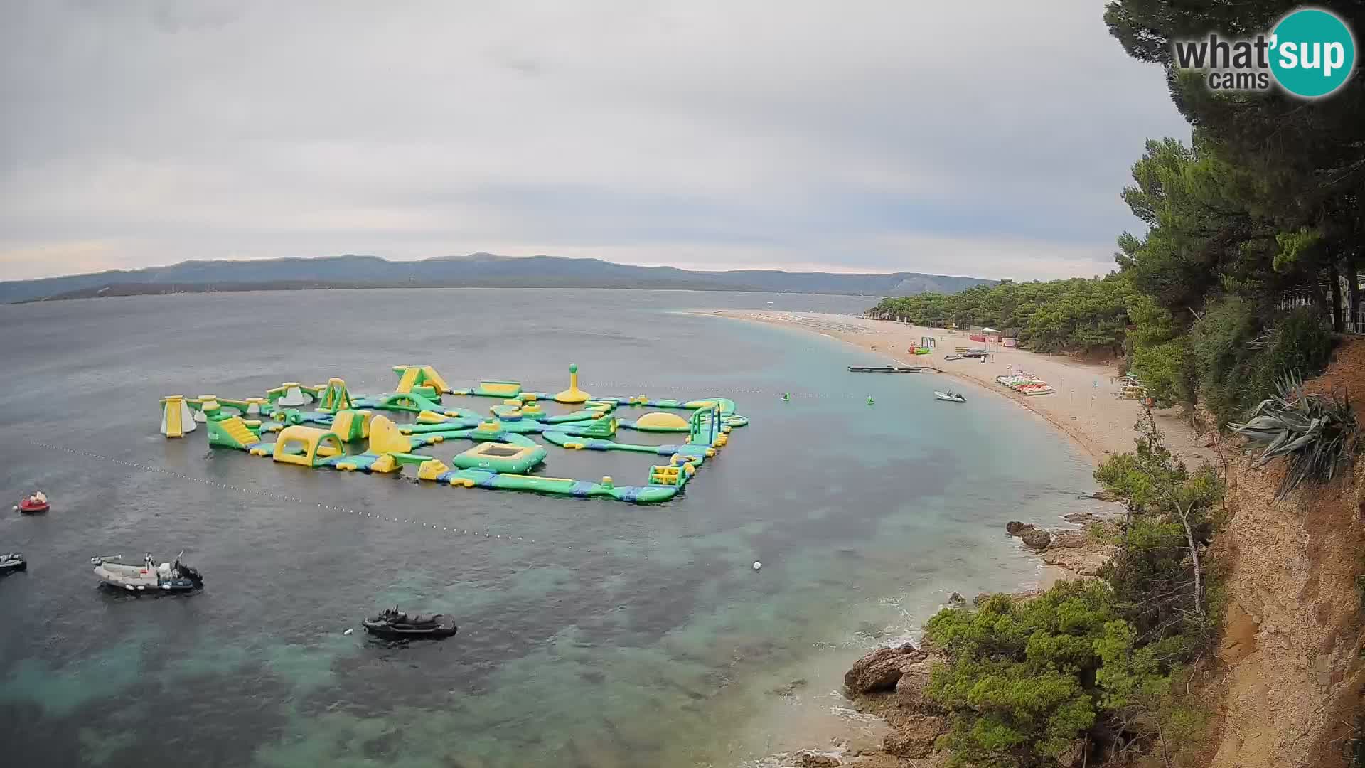 Webcam Bol Zlatni Rat – Live View from Brač Island