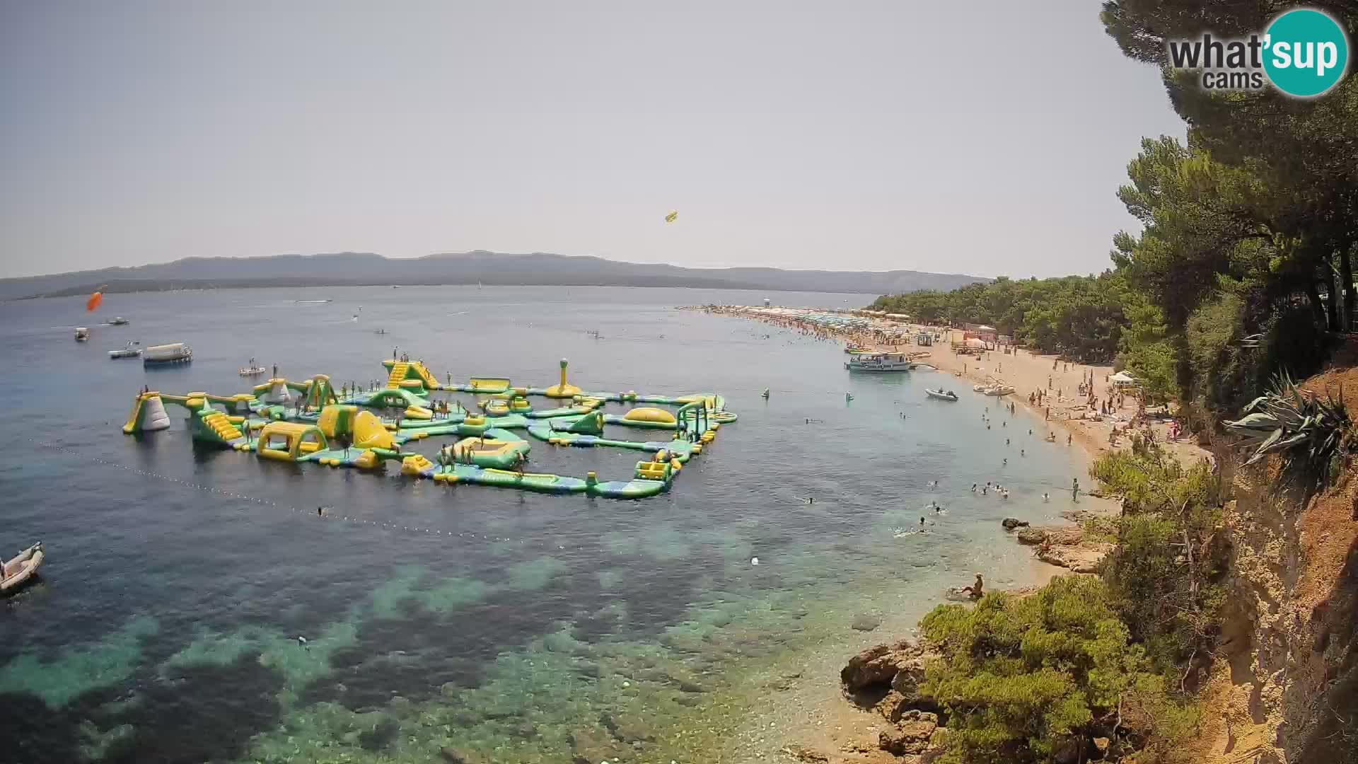 Webcam Bol Zlatni Rat – Vue en direct depuis l’île de Brač