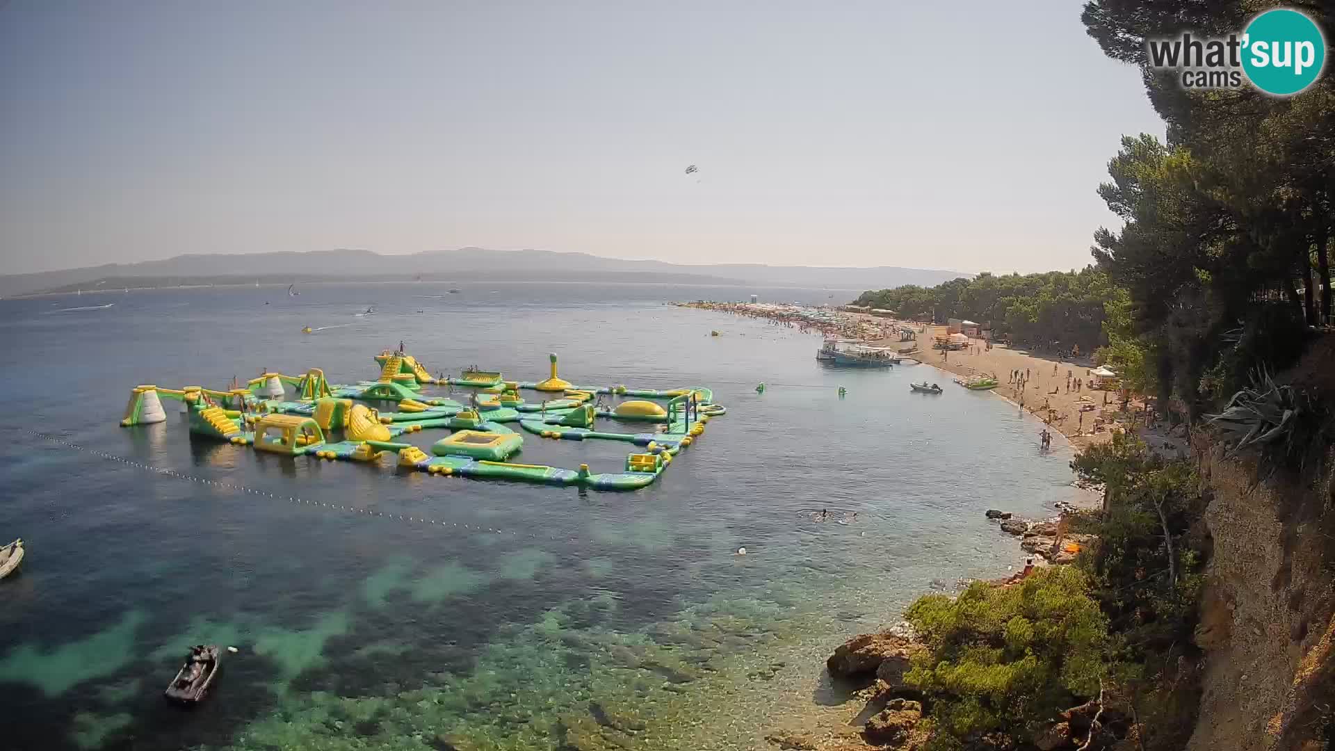 Webcam Bol Zlatni Rat – Vue en direct depuis l’île de Brač