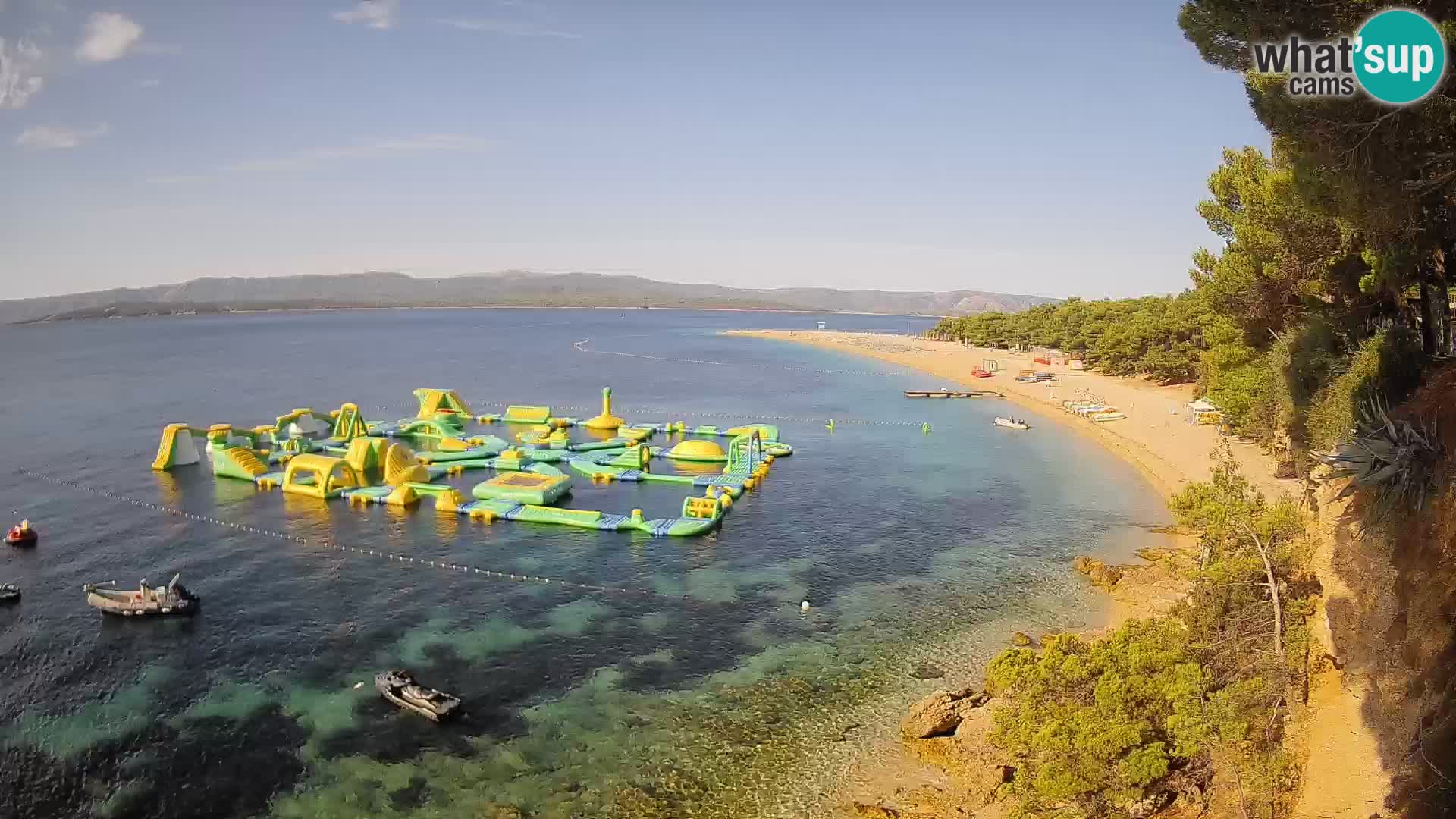 Webcam Bol Zlatni Rat – Vue en direct depuis l’île de Brač