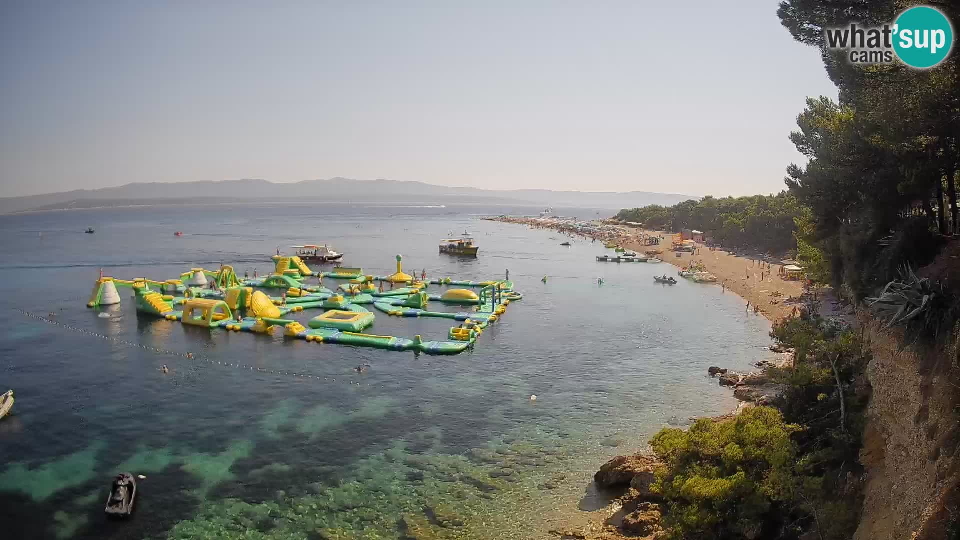 Webcam Bol Zlatni Rat – Vue en direct depuis l’île de Brač