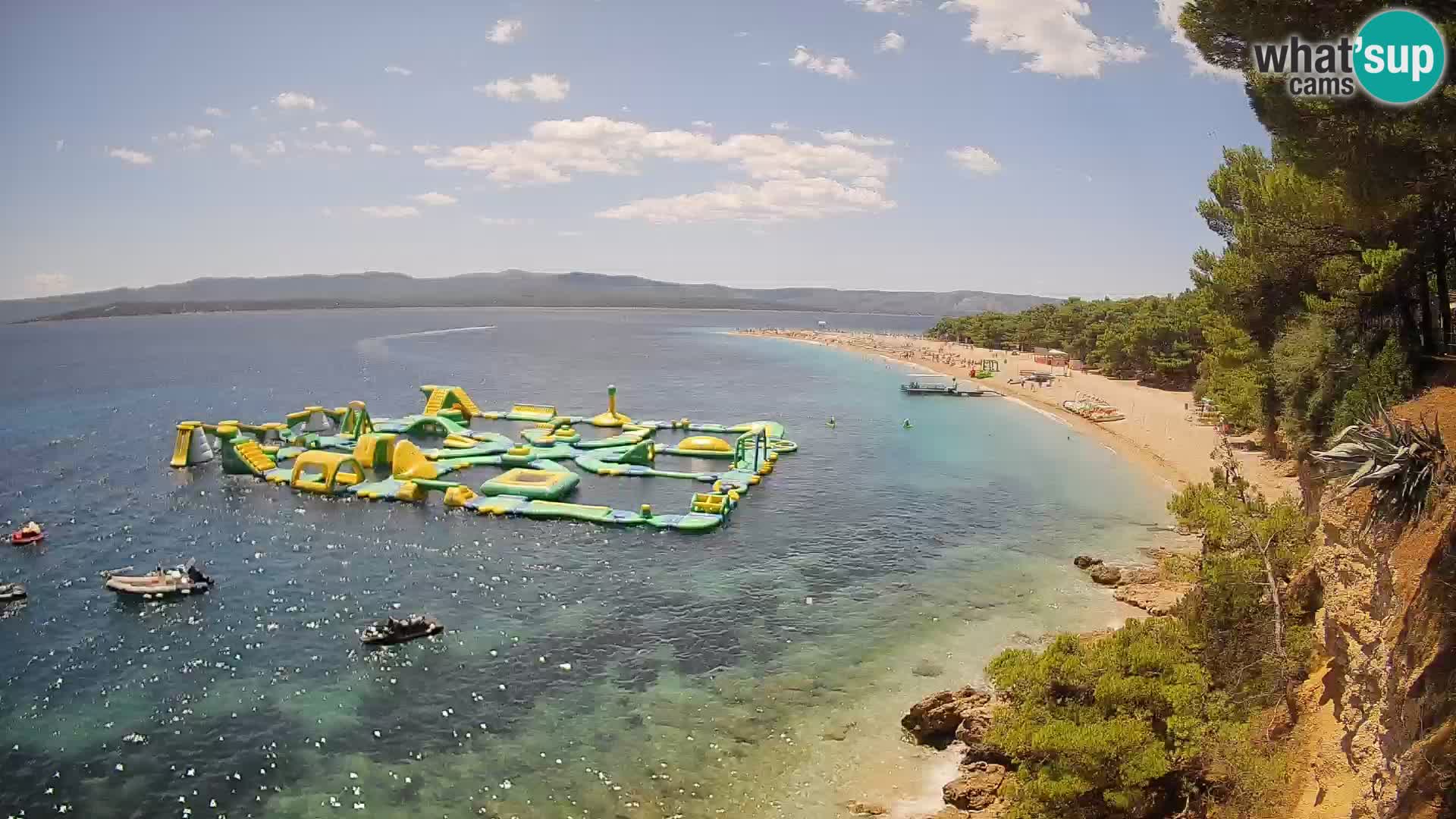 Webcam Bol Zlatni Rat – Diretta dalla spiaggia più famosa di Brač