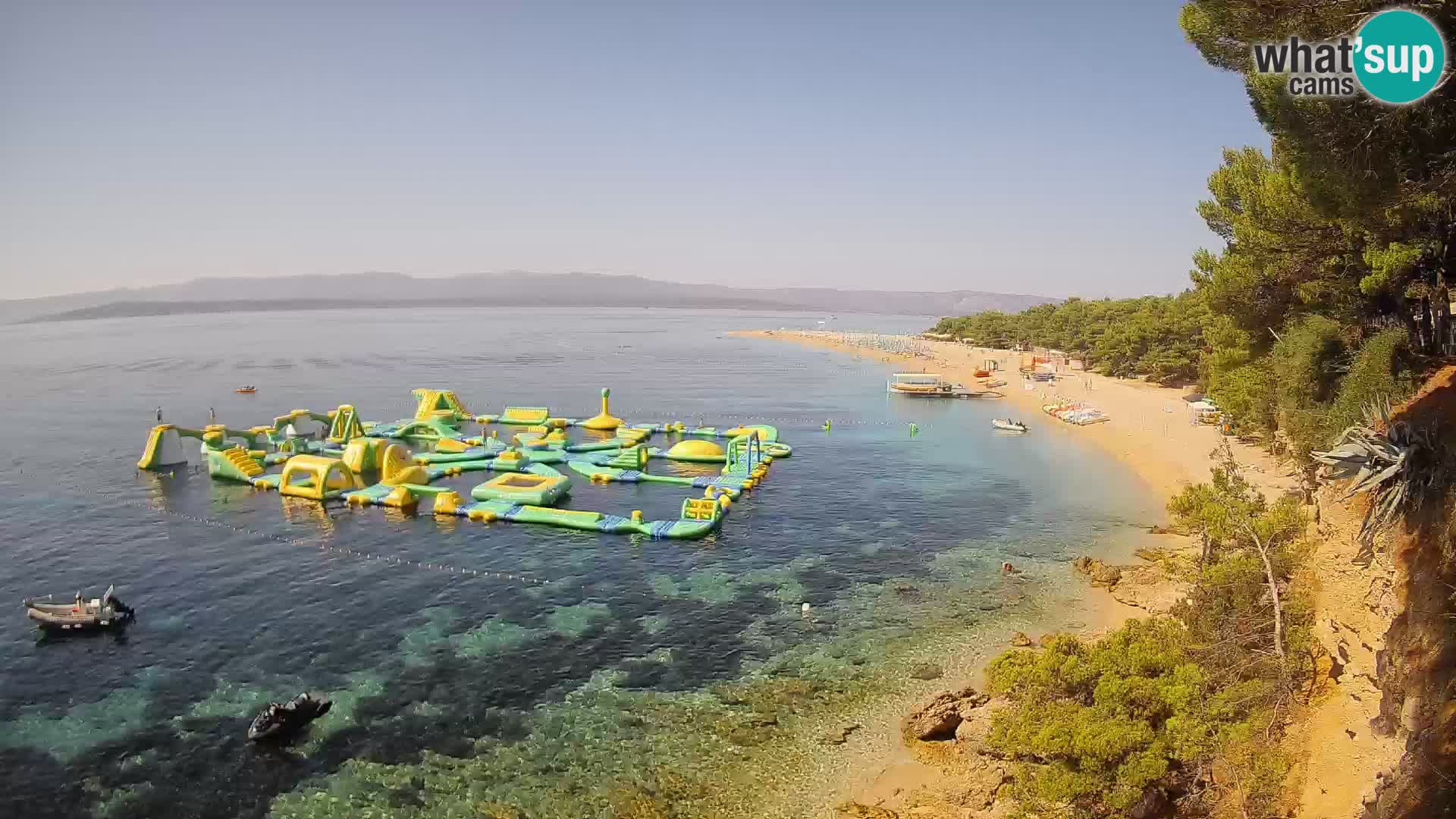 Webcam Bol Zlatni Rat – Vue en direct depuis l’île de Brač