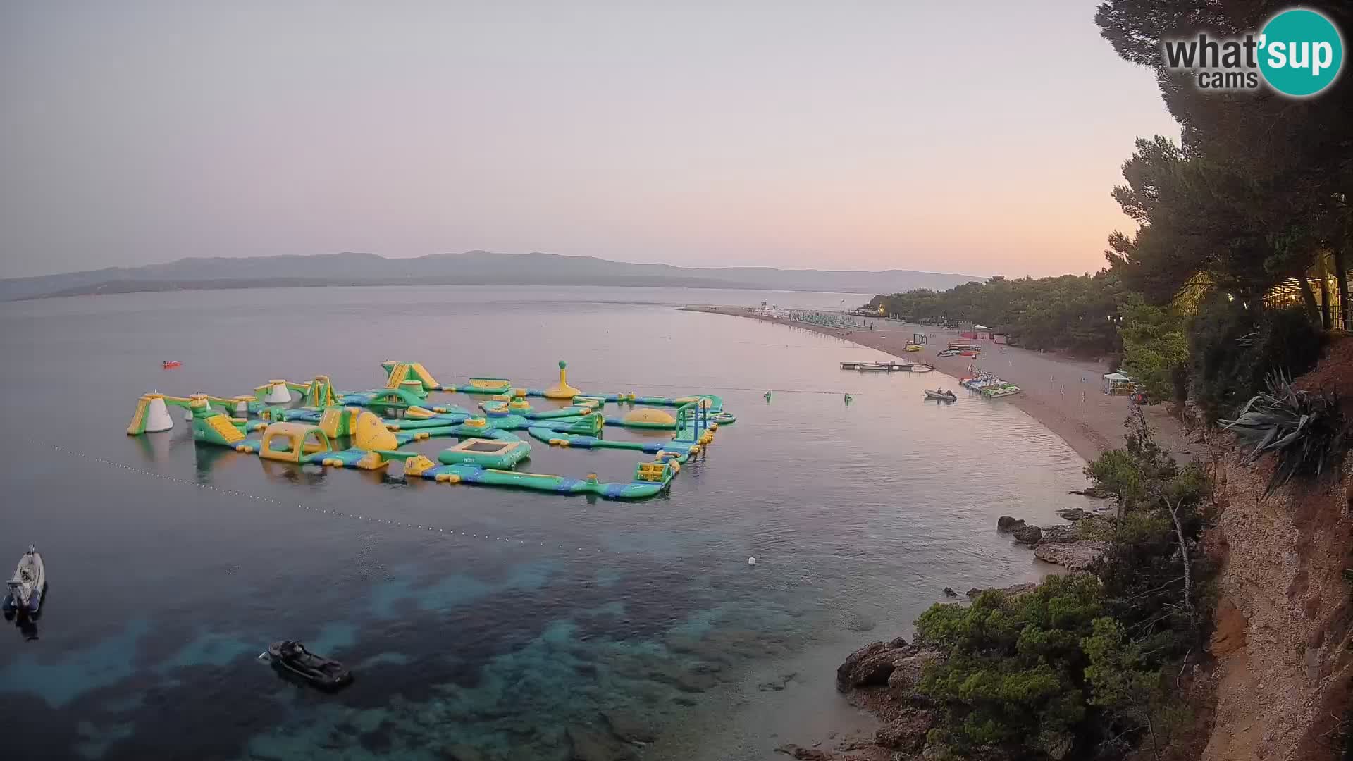 Webcam Bol Zlatni Rat – Vista en vivo desde la isla de Brač