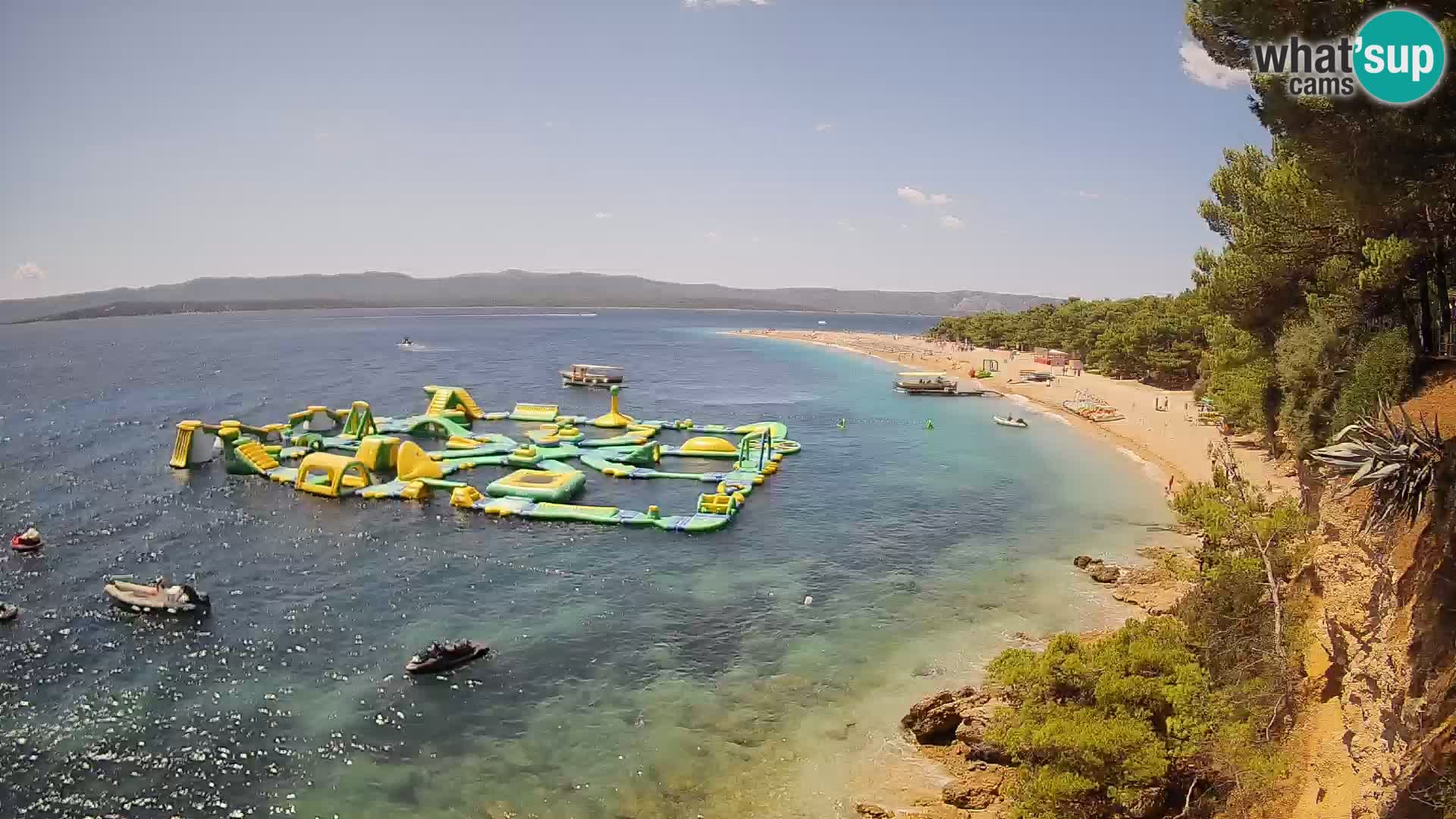 Webcam Bol Zlatni Rat – Vue en direct depuis l’île de Brač