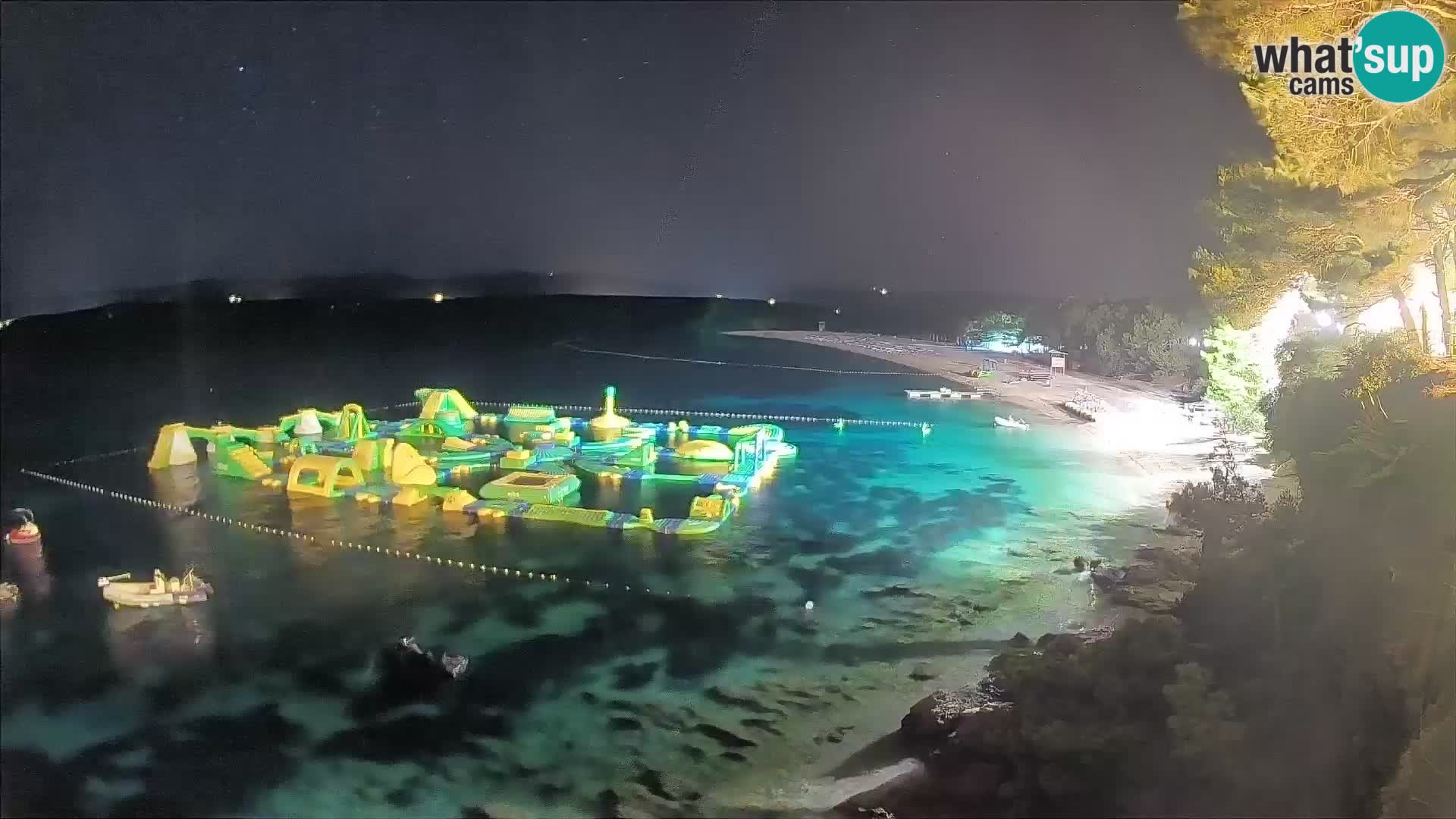 Webcam Bol Zlatni Rat – Vue en direct depuis l’île de Brač