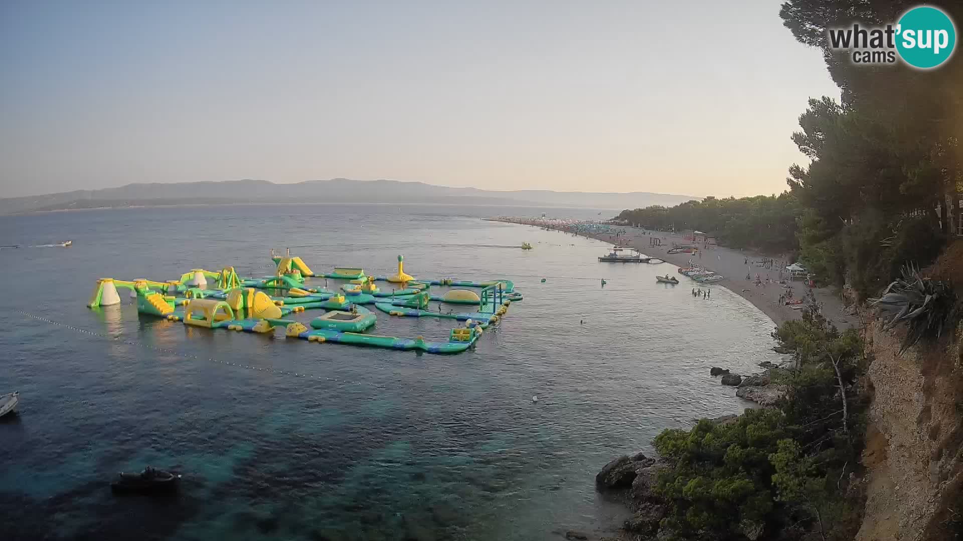 Webcam Bol Zlatni Rat – Vista en vivo desde la isla de Brač
