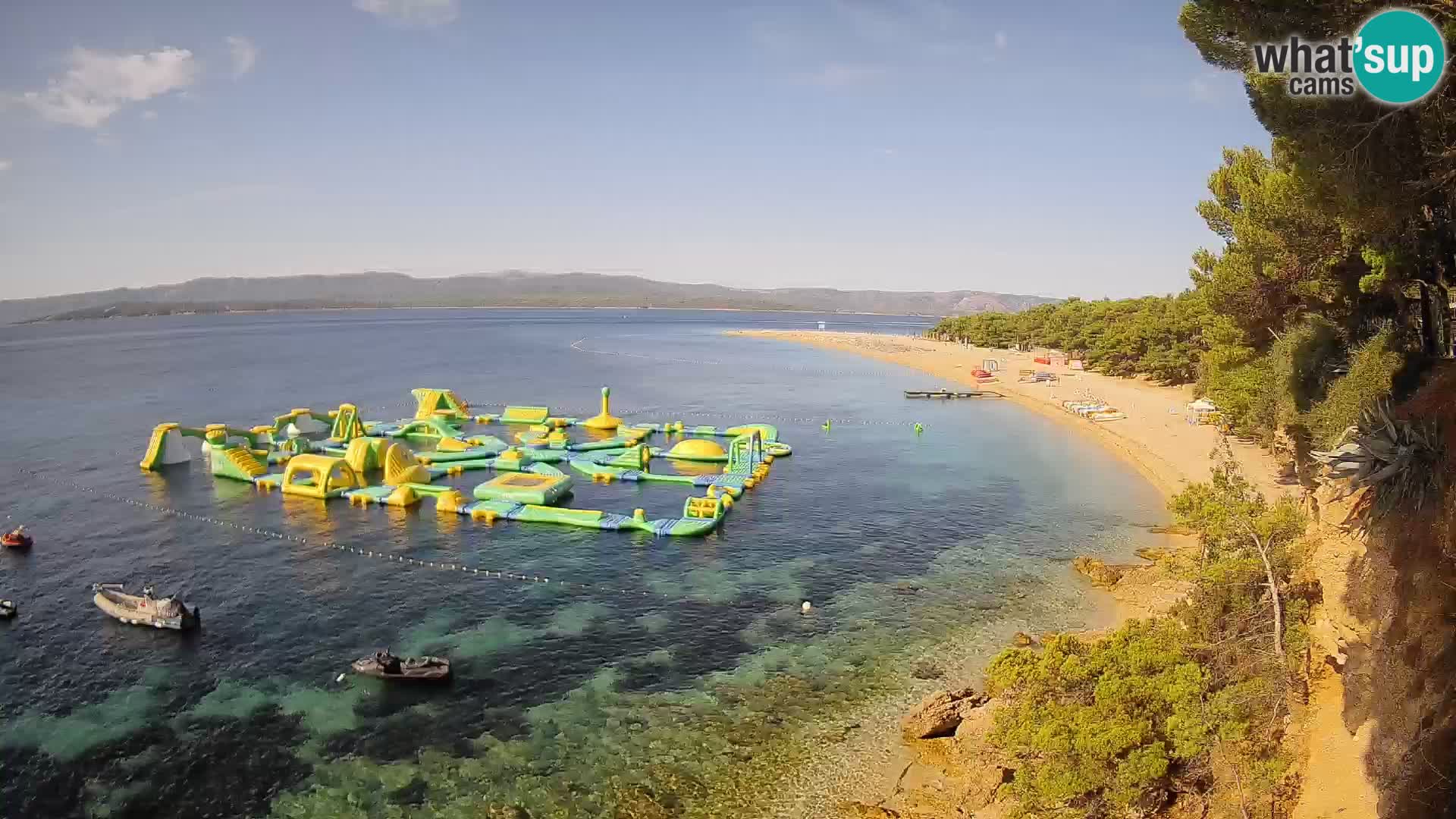 Webcam Bol Zlatni Rat – Vue en direct depuis l’île de Brač